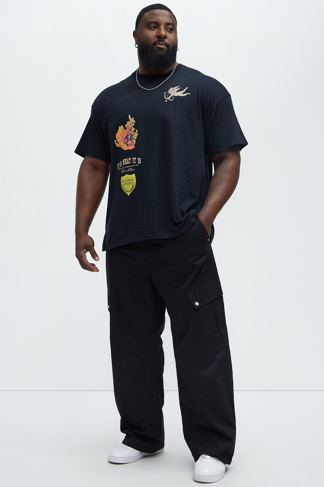 It Is What Short Sleeve Tee - Black Product Image