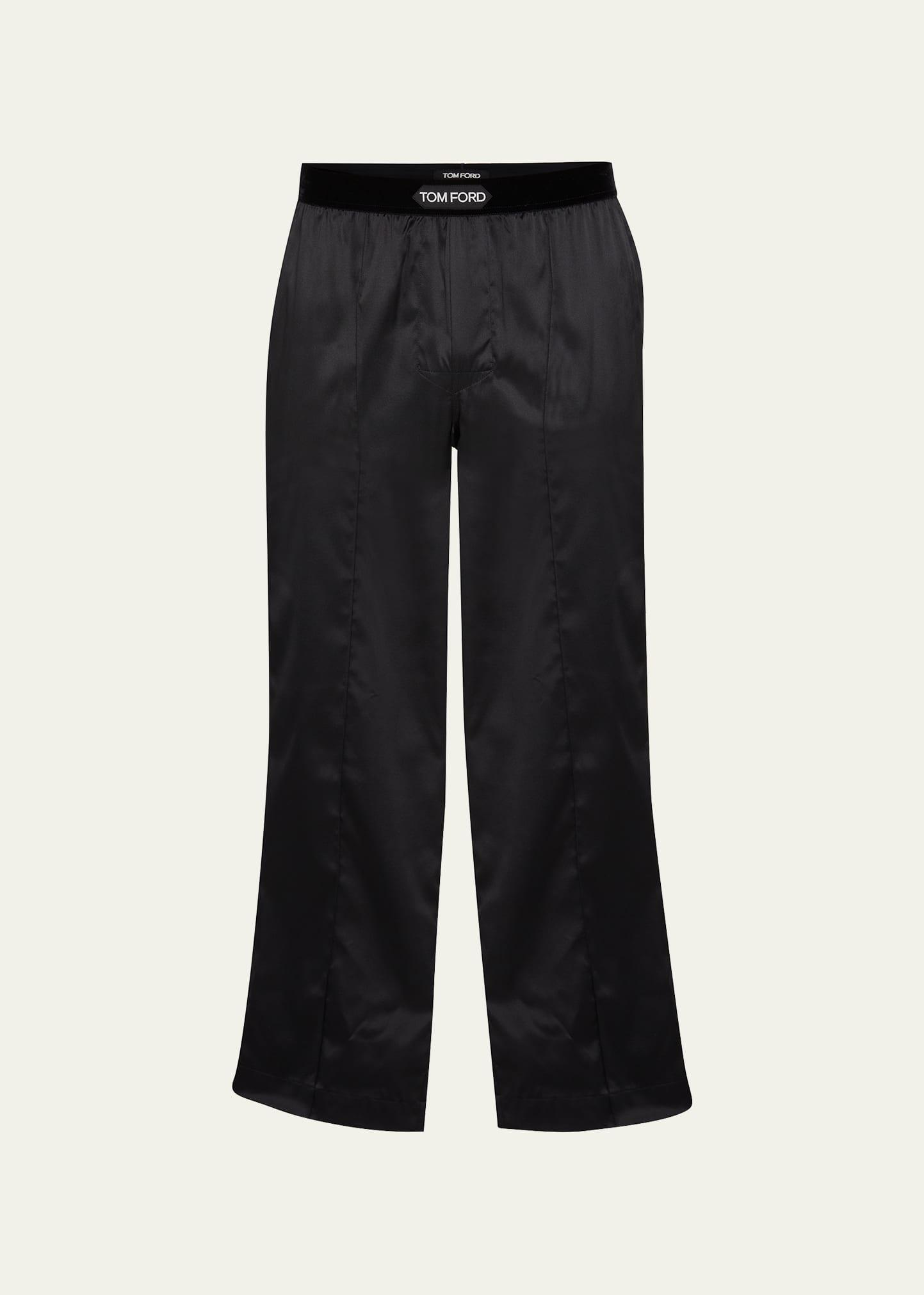 Mens Silk Logo Pajama Pants Product Image