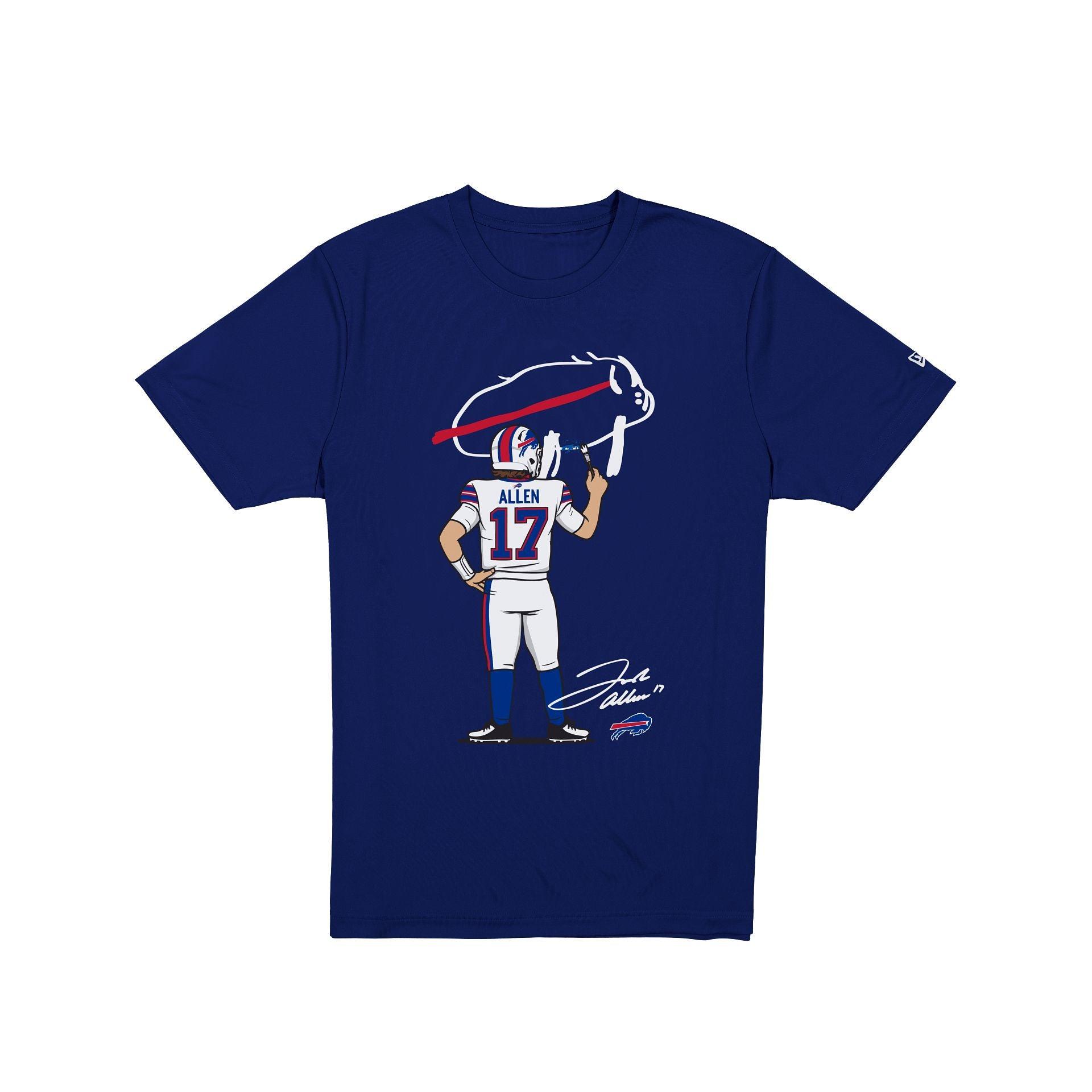 Buffalo Bills Billustration T-Shirt Male Product Image
