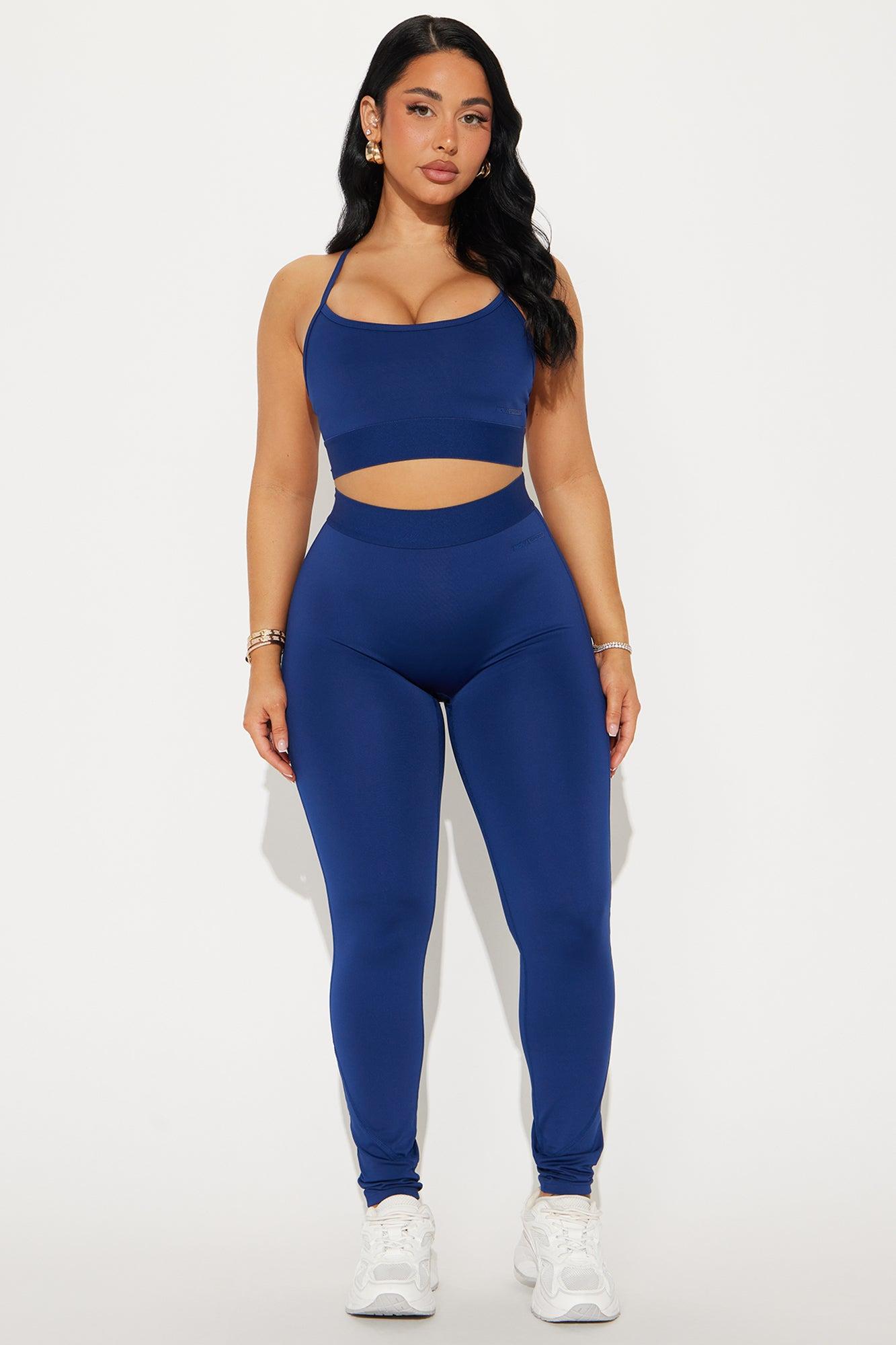 Paddle Pro Elevate Sports Bra - Midnight Blue Product Image