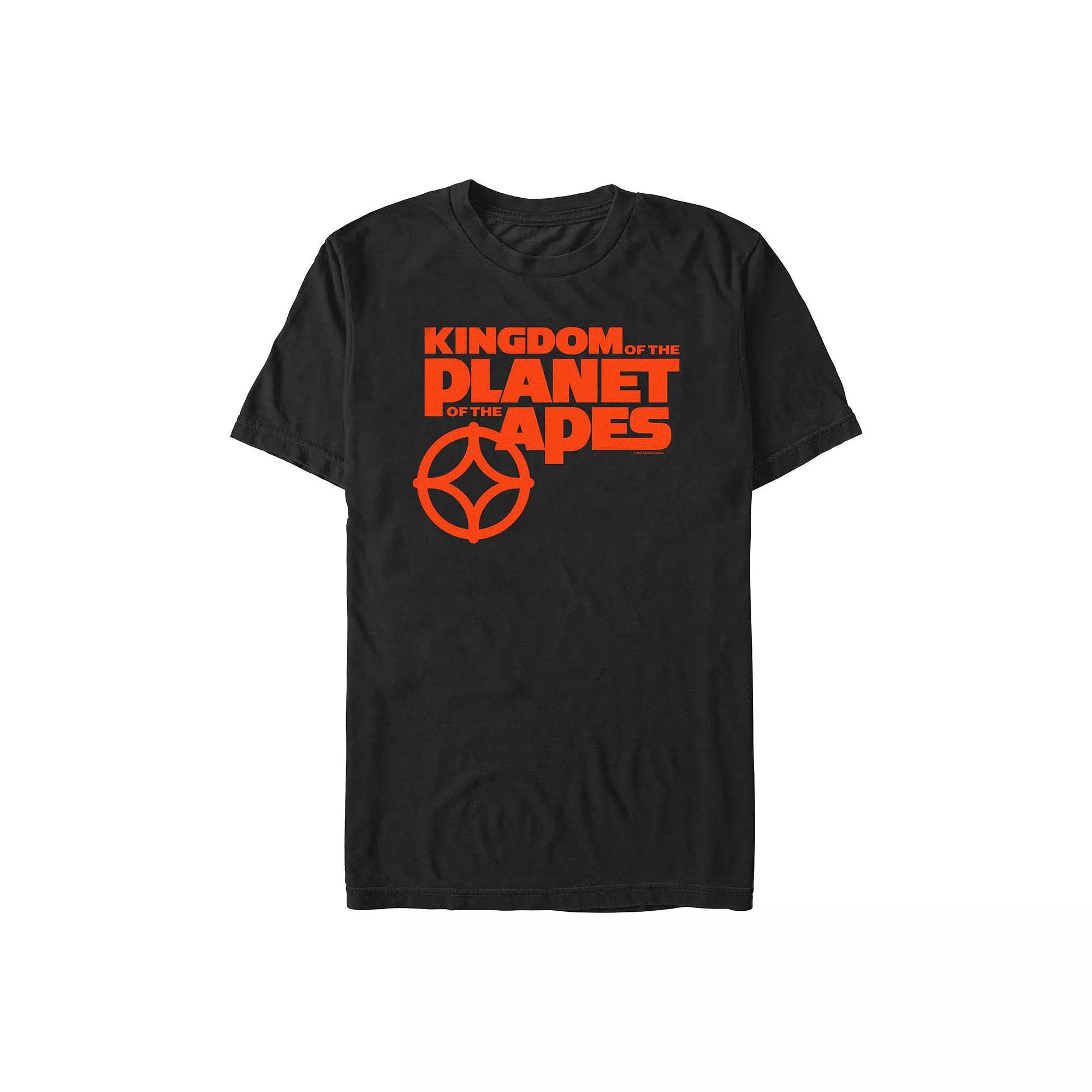Men's Kingdom Of The Planet Of The Apes Title And Symbol Graphic Tee,  Product Image