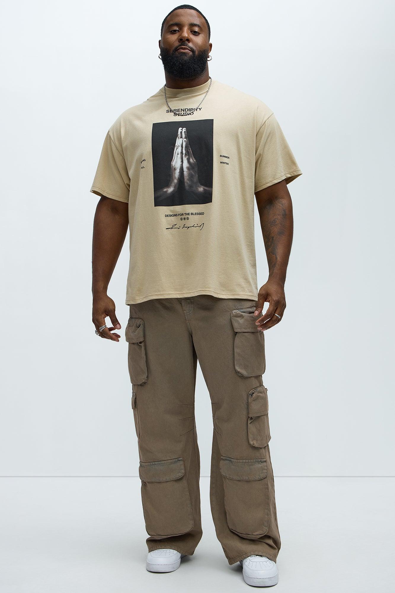 Serendipity Studio Short Sleeve Tee - Sand Product Image