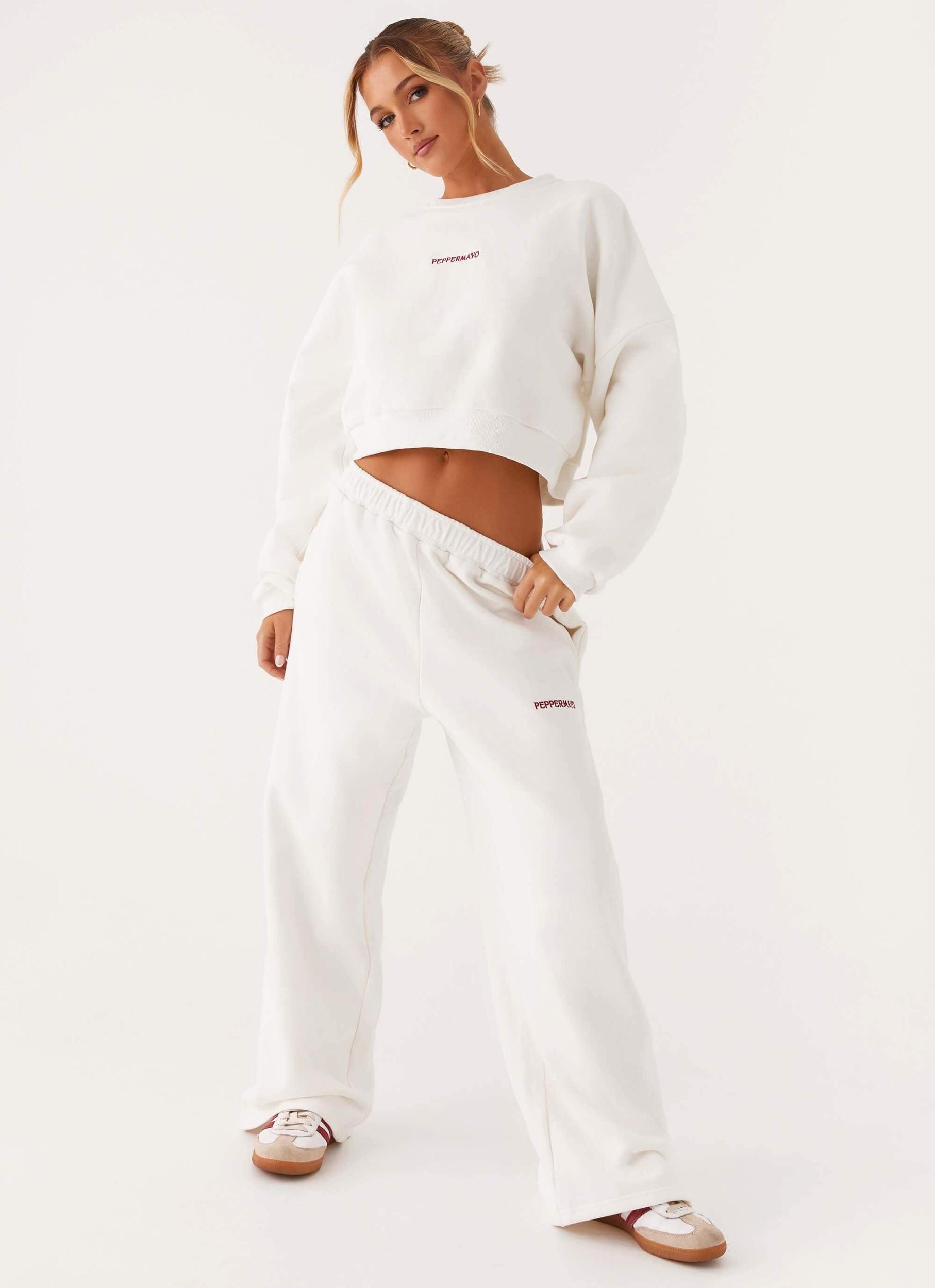 Signature Sweatpants - Ivory Product Image