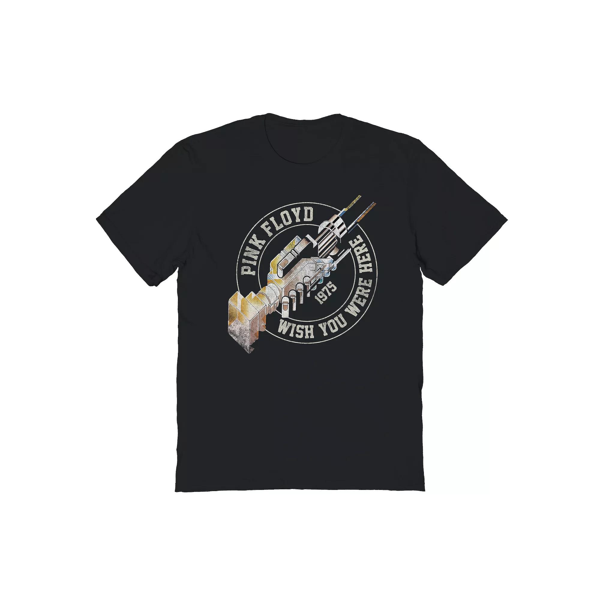 Men's Pink Floyd Wish You Were Here Graphic Tee, Size: Large, Black Product Image