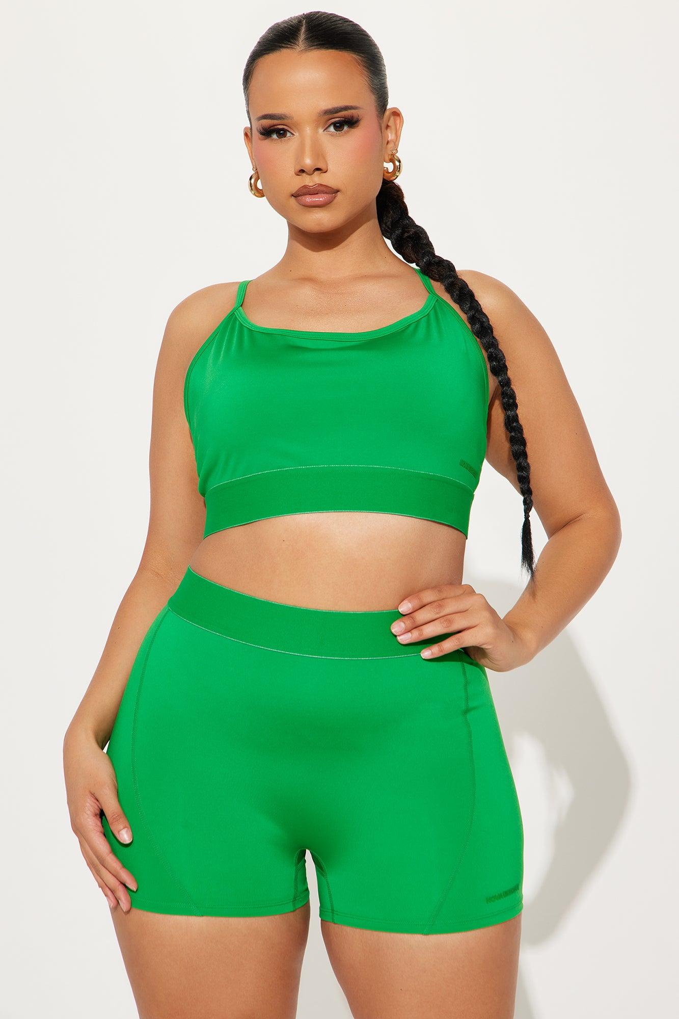 Paddle Pro Elevate Sports Bra - Kelly Green Product Image