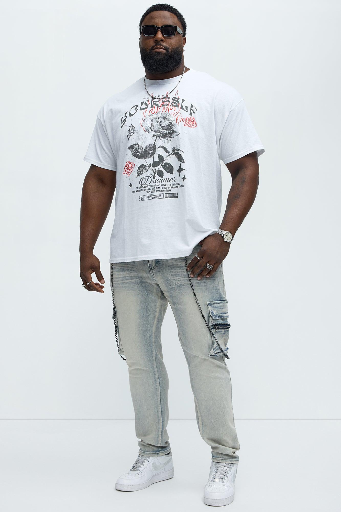 Believe In Yourself Era Short Sleeve Tee - White Product Image