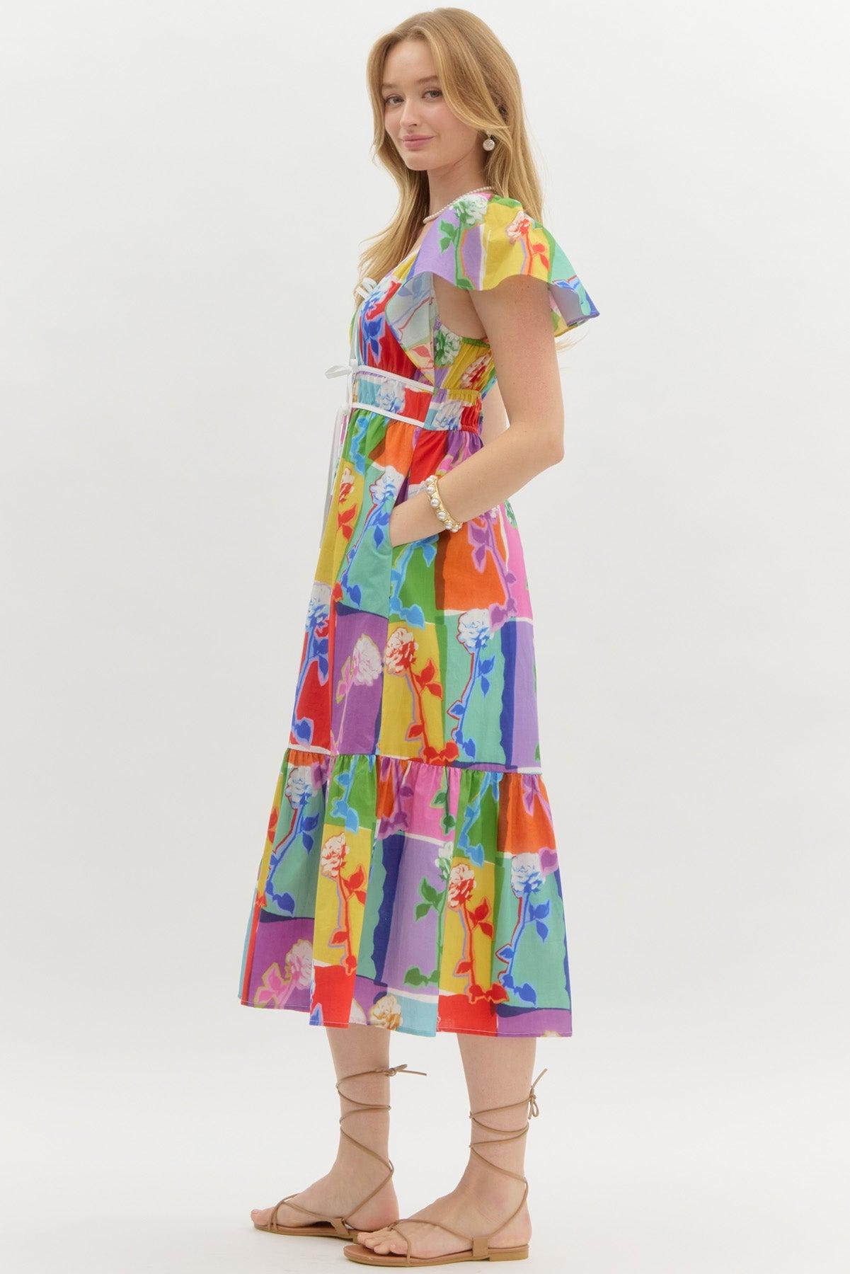 Marina Mirage Midi Dress Product Image
