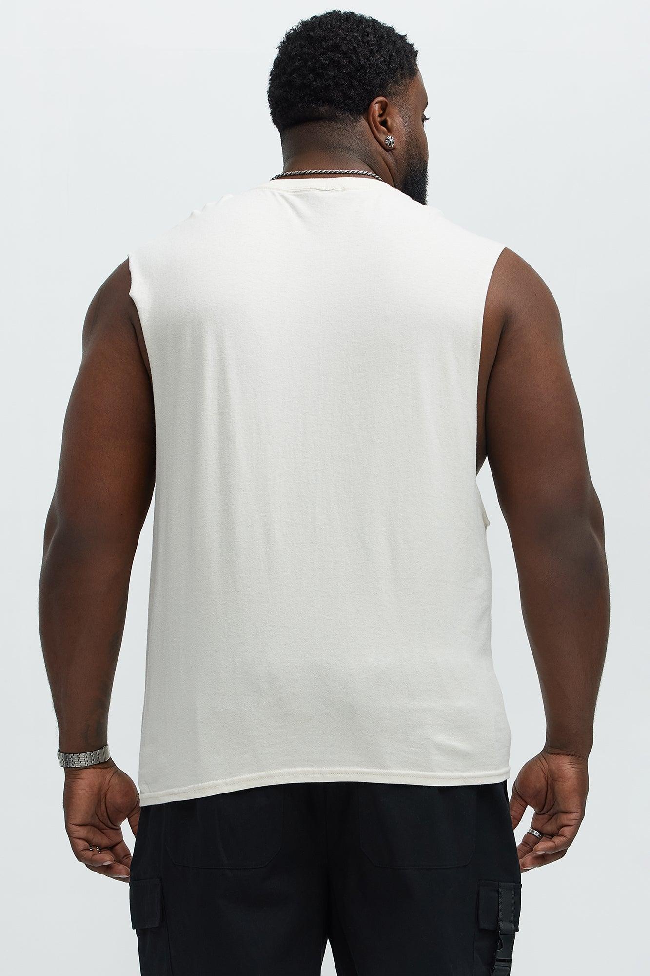 Western Skies Muscle Tee - Natural Male Product Image