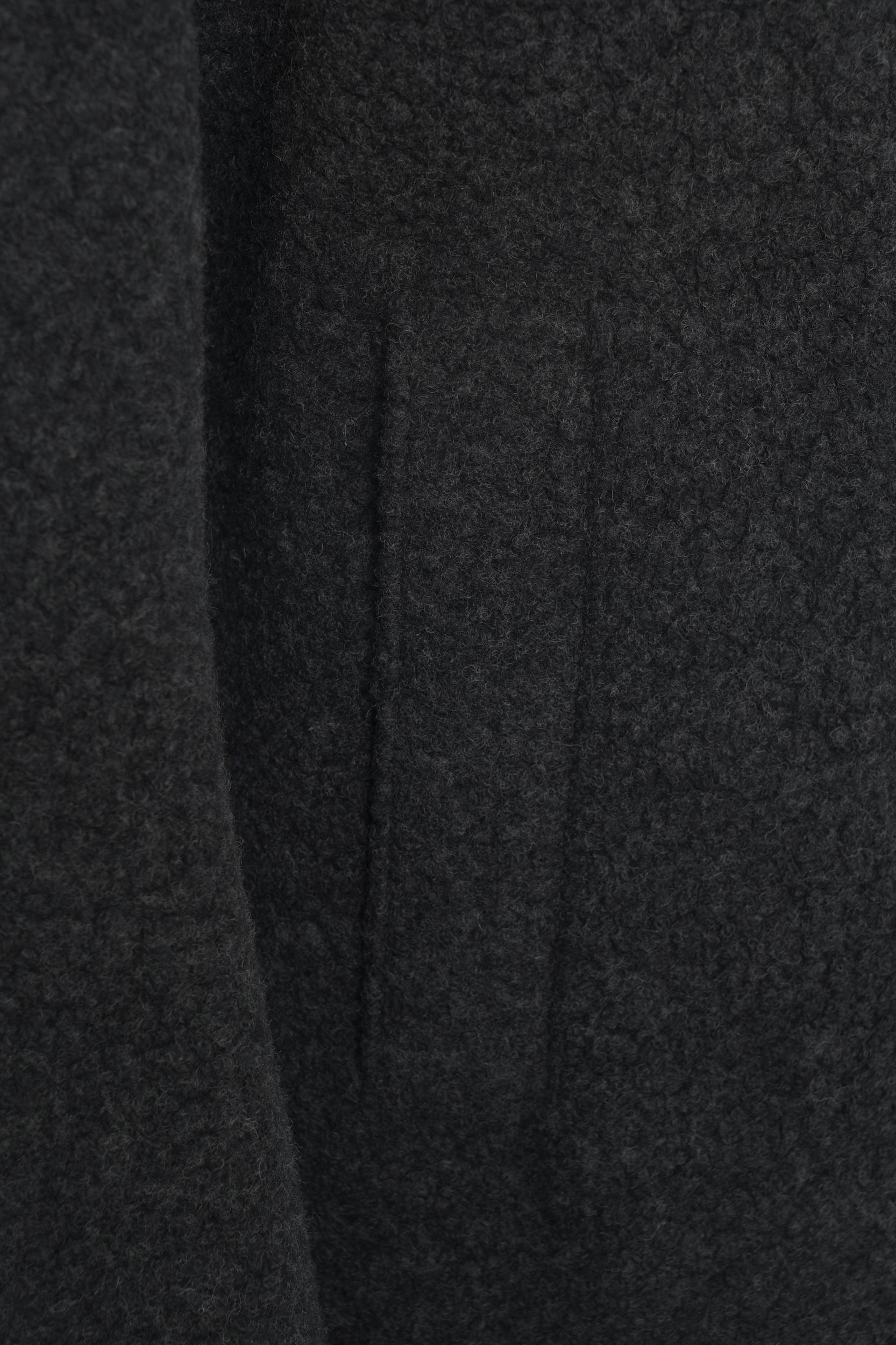 Knit bouclé peacoat Product Image