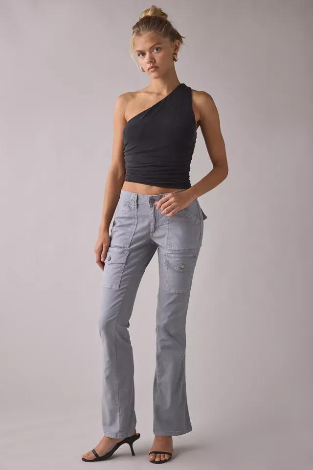 BDG Brigid Canvas Ultra Low-Rise Bootcut Utility Pant Product Image