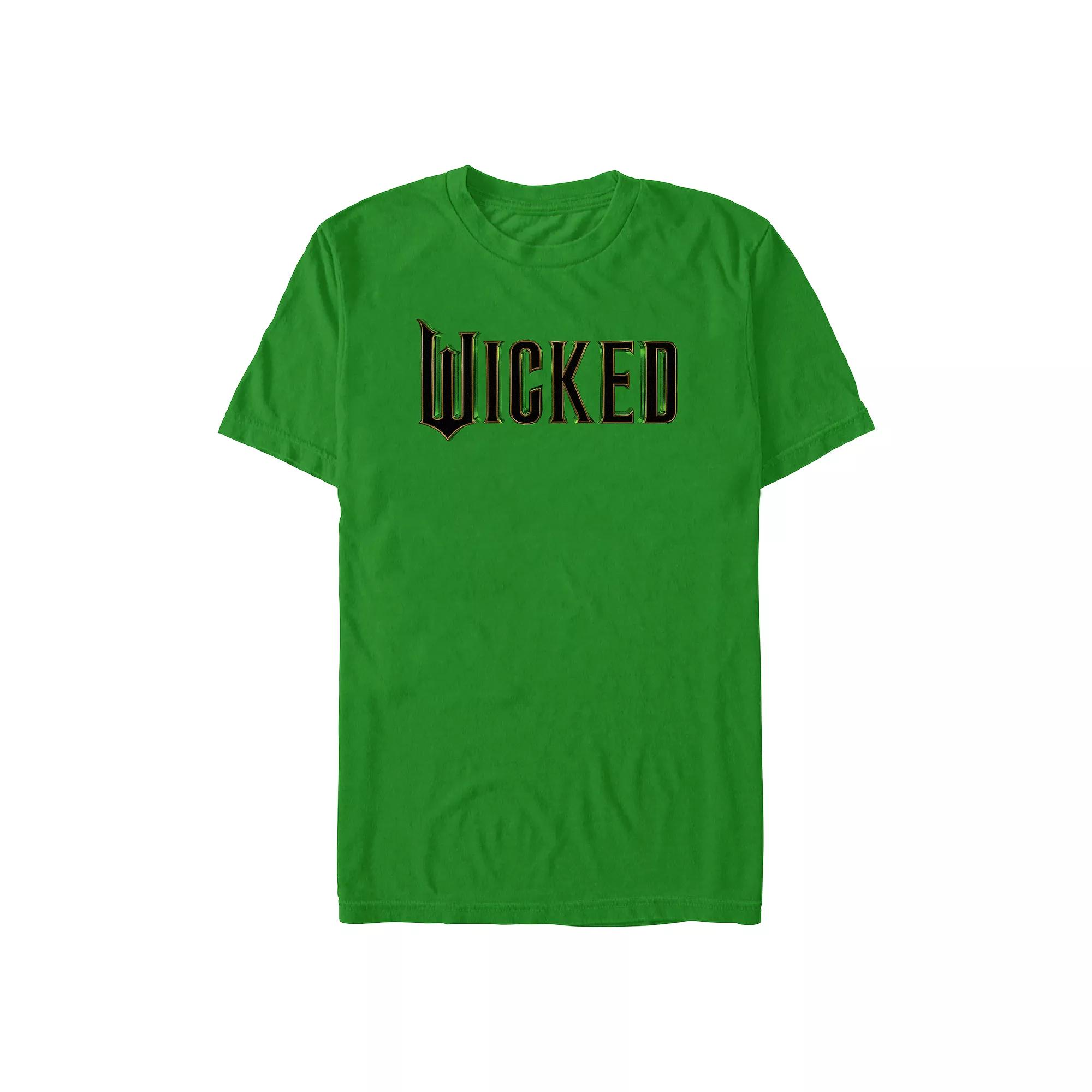 Men's Wicked Title Logo Graphic Tee, Size: Large, Kelly Product Image