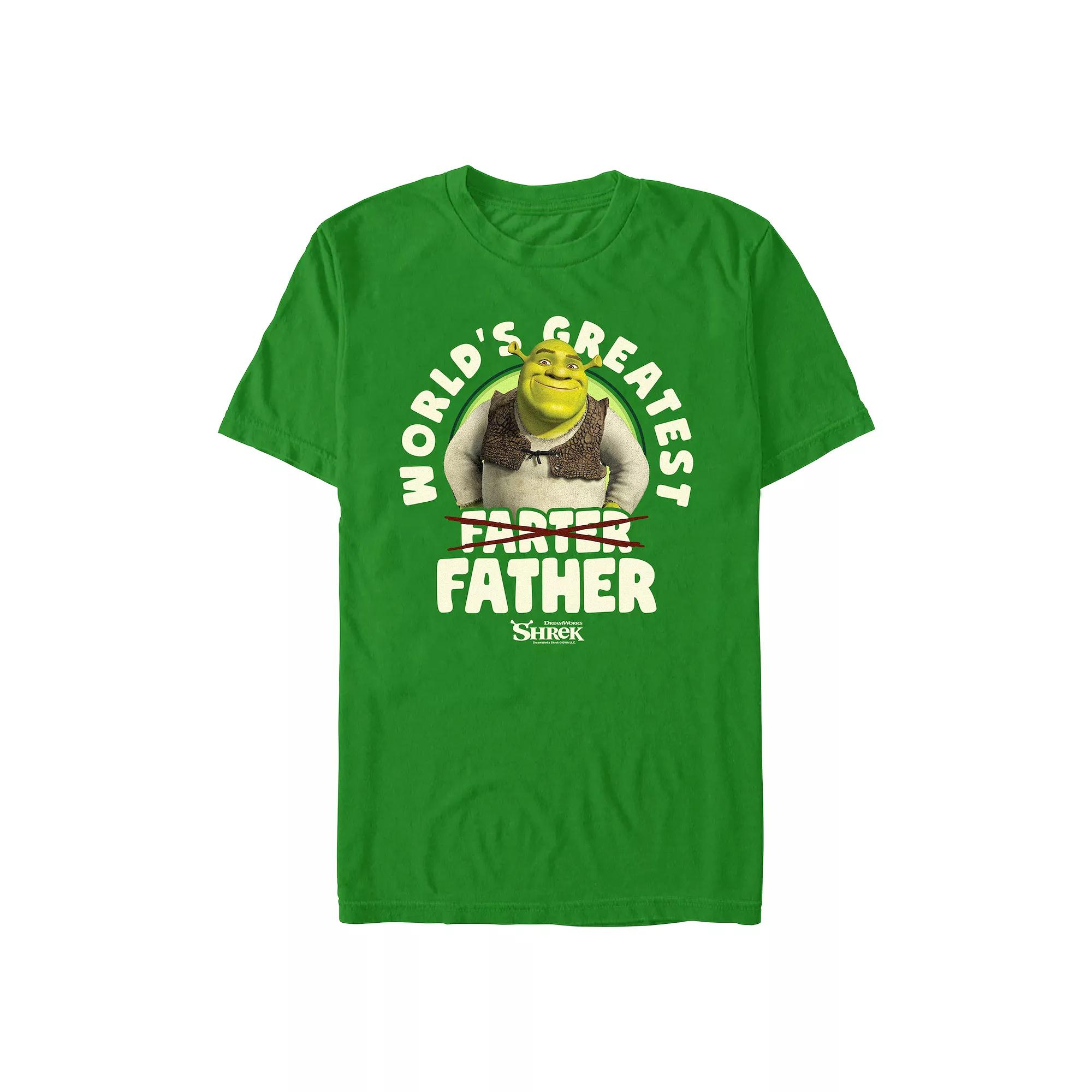 Men's Shrek World's Greatest Father Graphic Tee,  Product Image