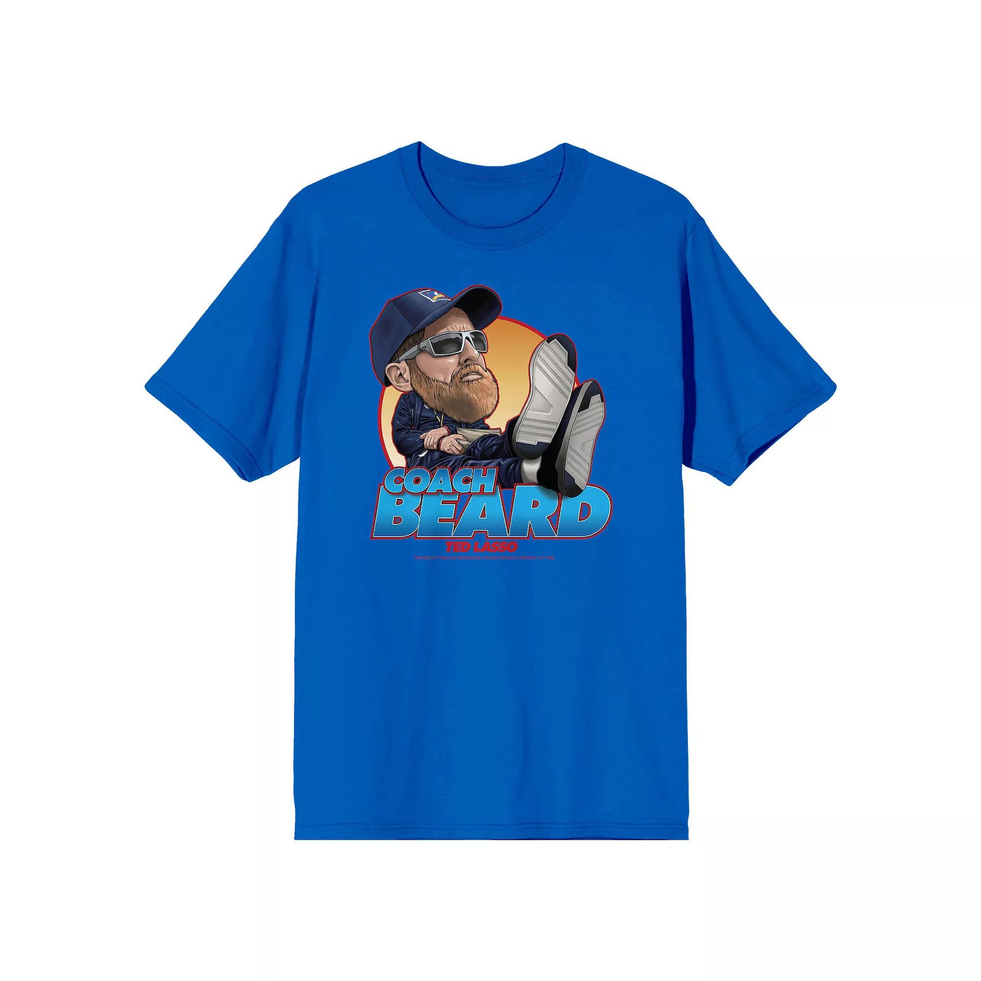 Men's Ted Lasso Coach Beard Graphic Tee,  Product Image