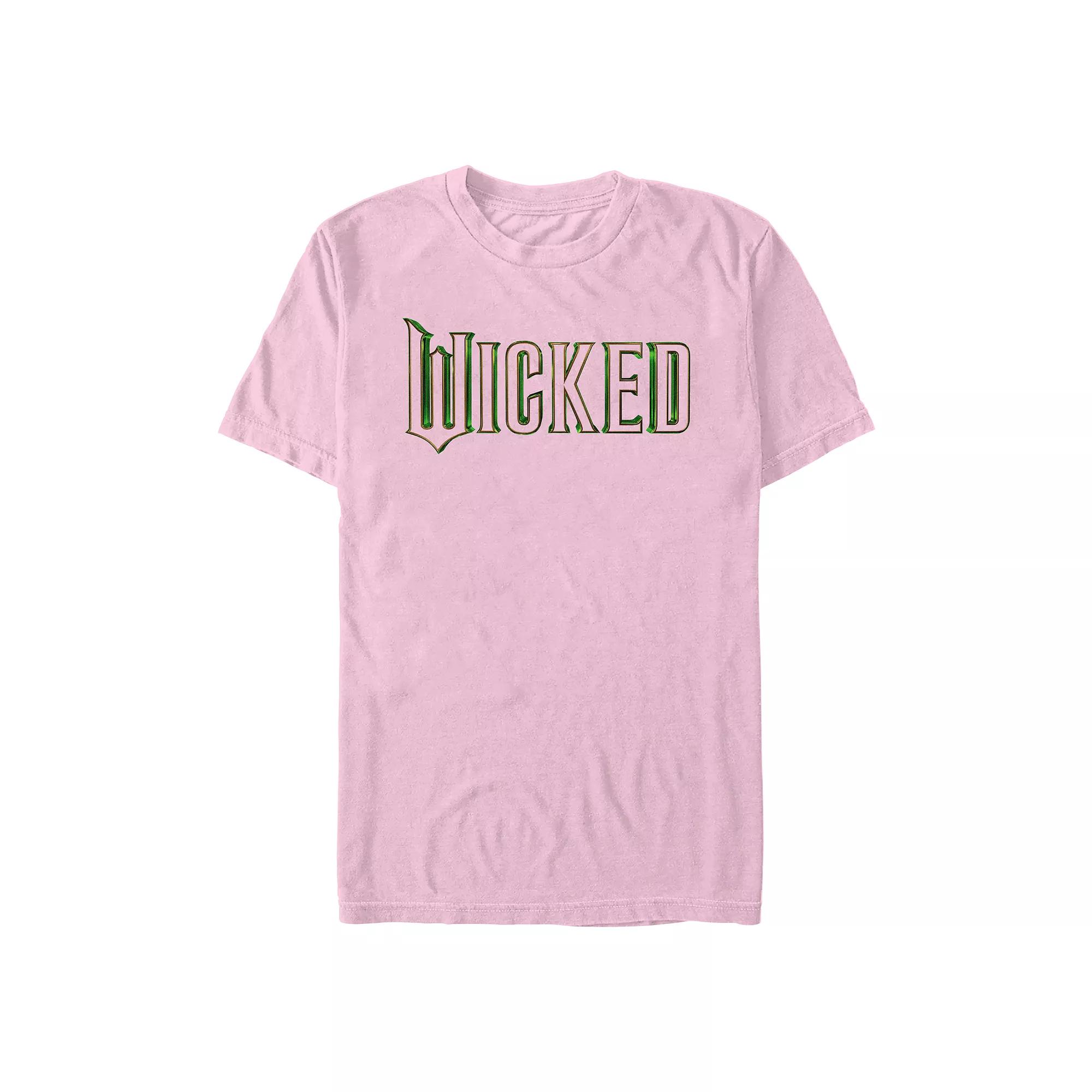 Men's Wicked Logo Title With Soundtrack Comfort Graphic Tee,  Product Image