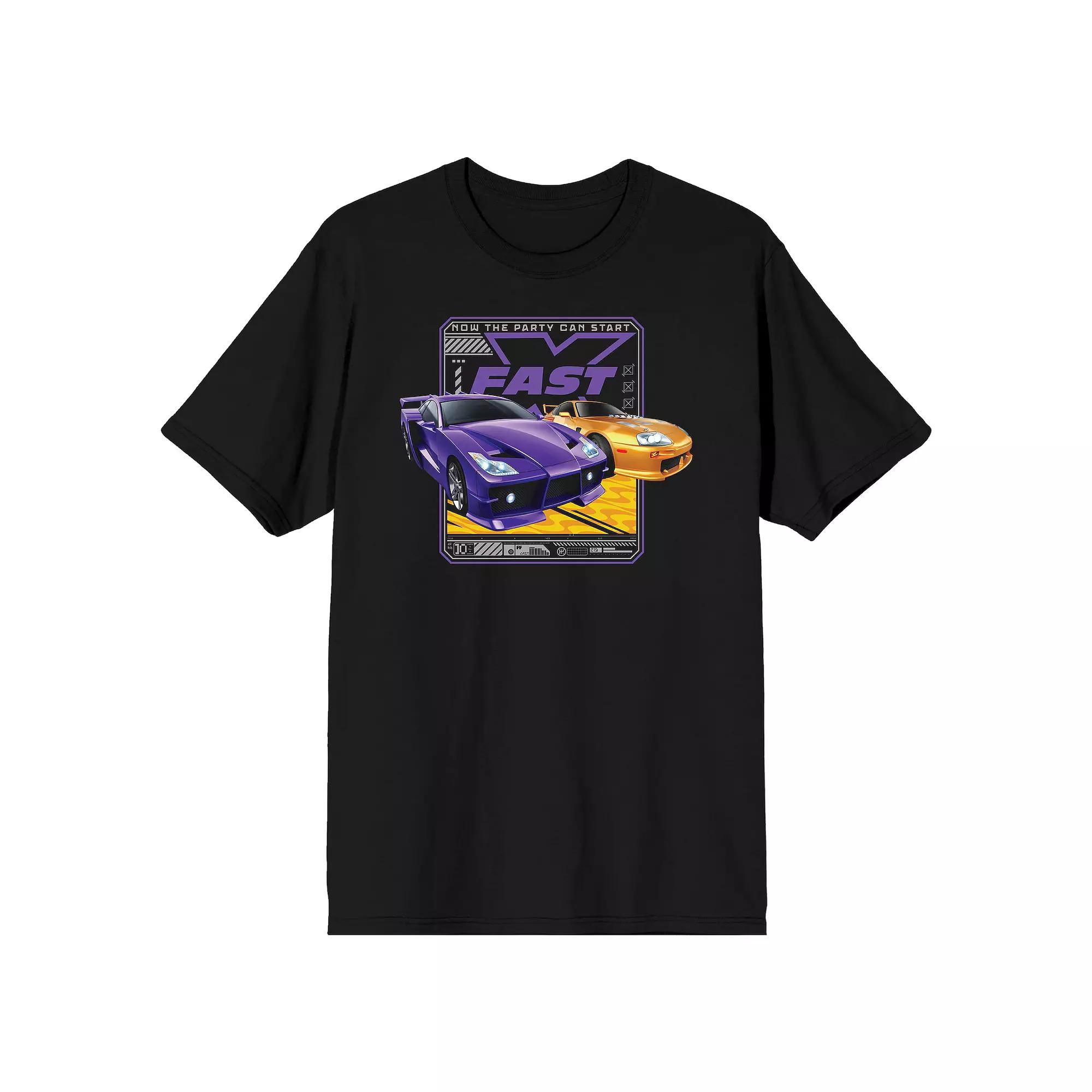 Men's Fast & Furious Now The Party Can Start Graphic Tee,  Product Image