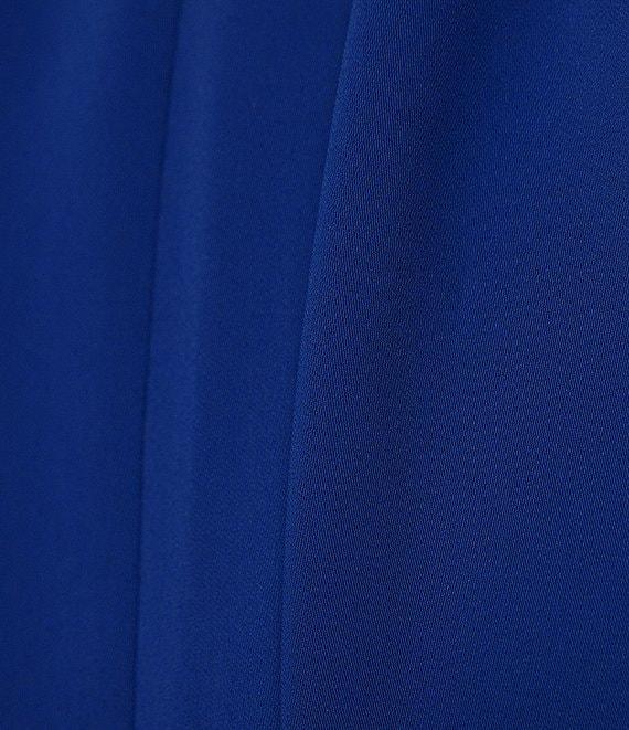 Caroline Rose Plus Size Matte Crepe Pull-On Straight Leg Pants Product Image