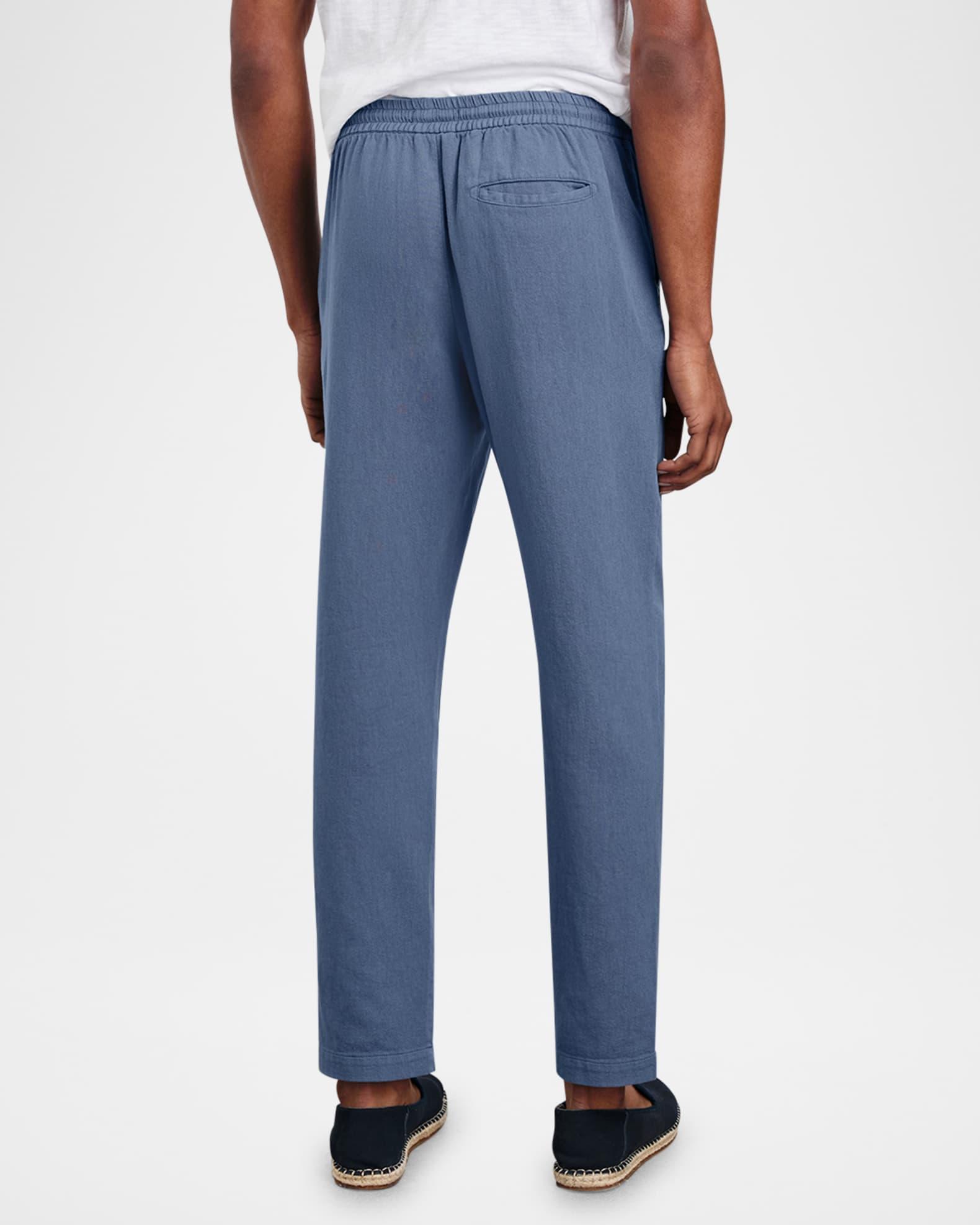 Men's Callum Cotton and Linen Drawstring Pants Product Image