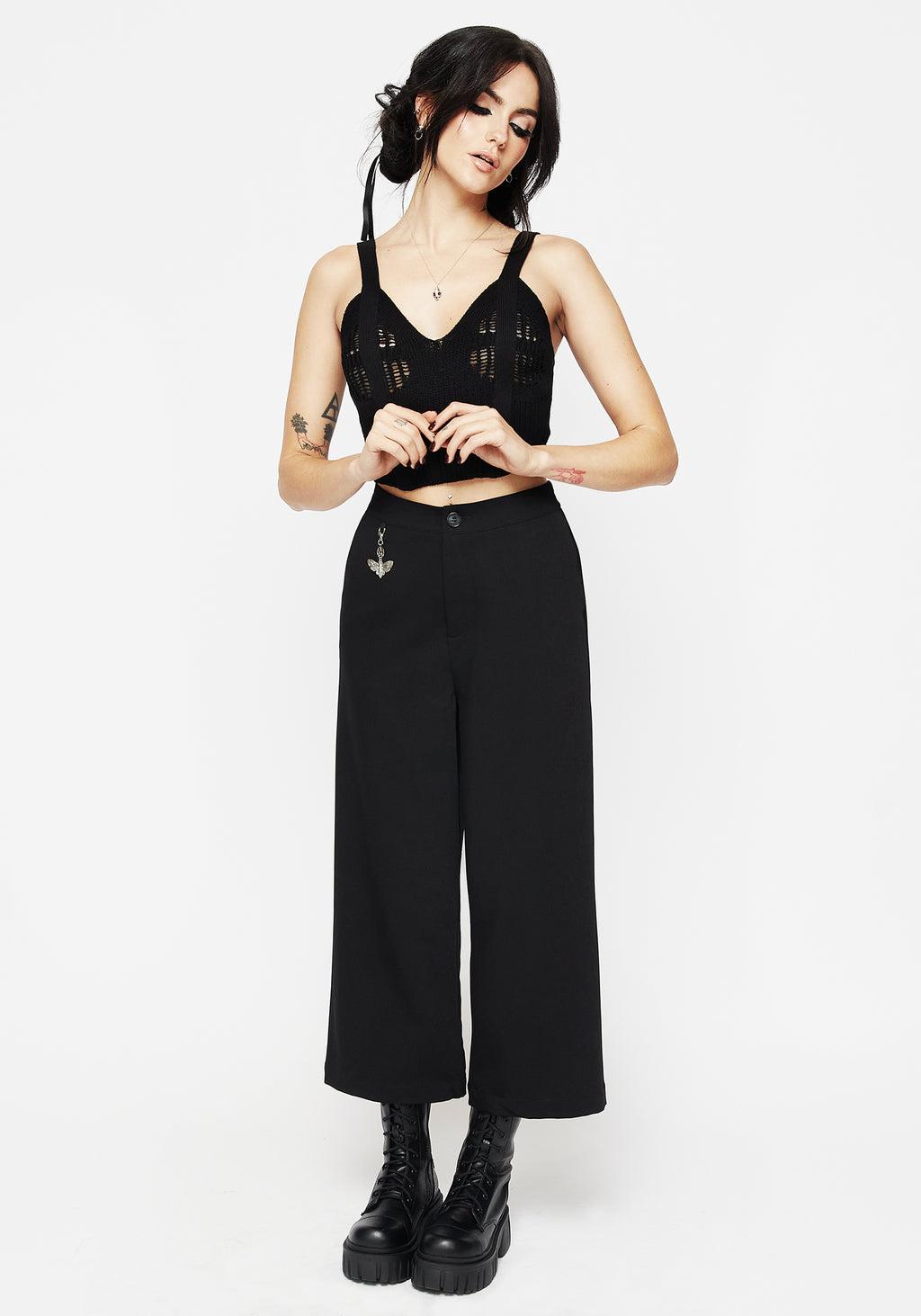 Eustacia Wide Leg Culotte Trousers Product Image