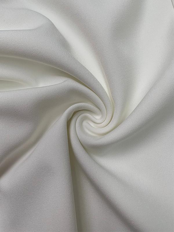 Loose Three-Quarter Sleeves Printed Split-Front Round-Neck Midi Dresses Product Image