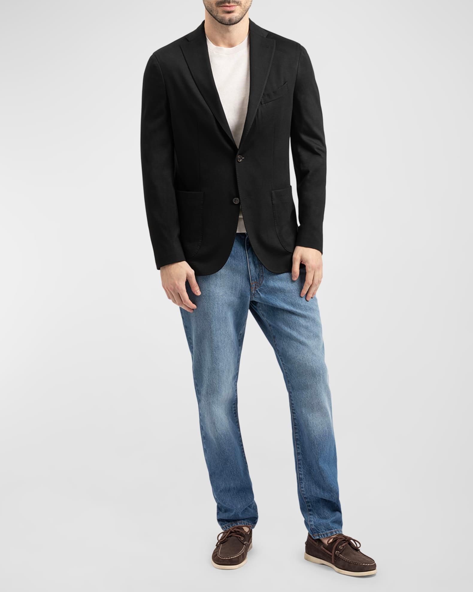 Men's Wool Jersey Blazer Product Image