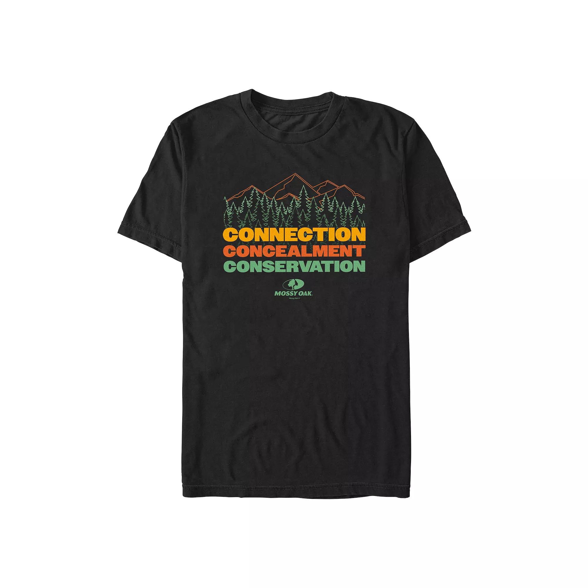 Big & Tall Mossy Oak Connection Concealment Conservation Graphic Tee, Men's,  Product Image