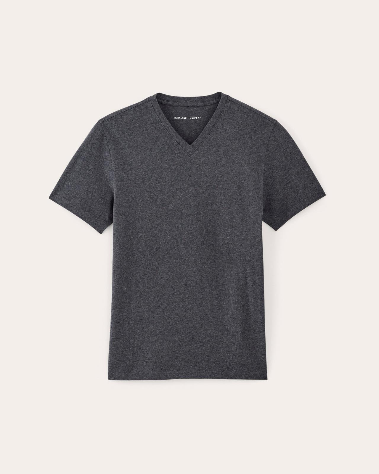 Mens Essential Organic V-Neck T-Shirt by Everlane Product Image