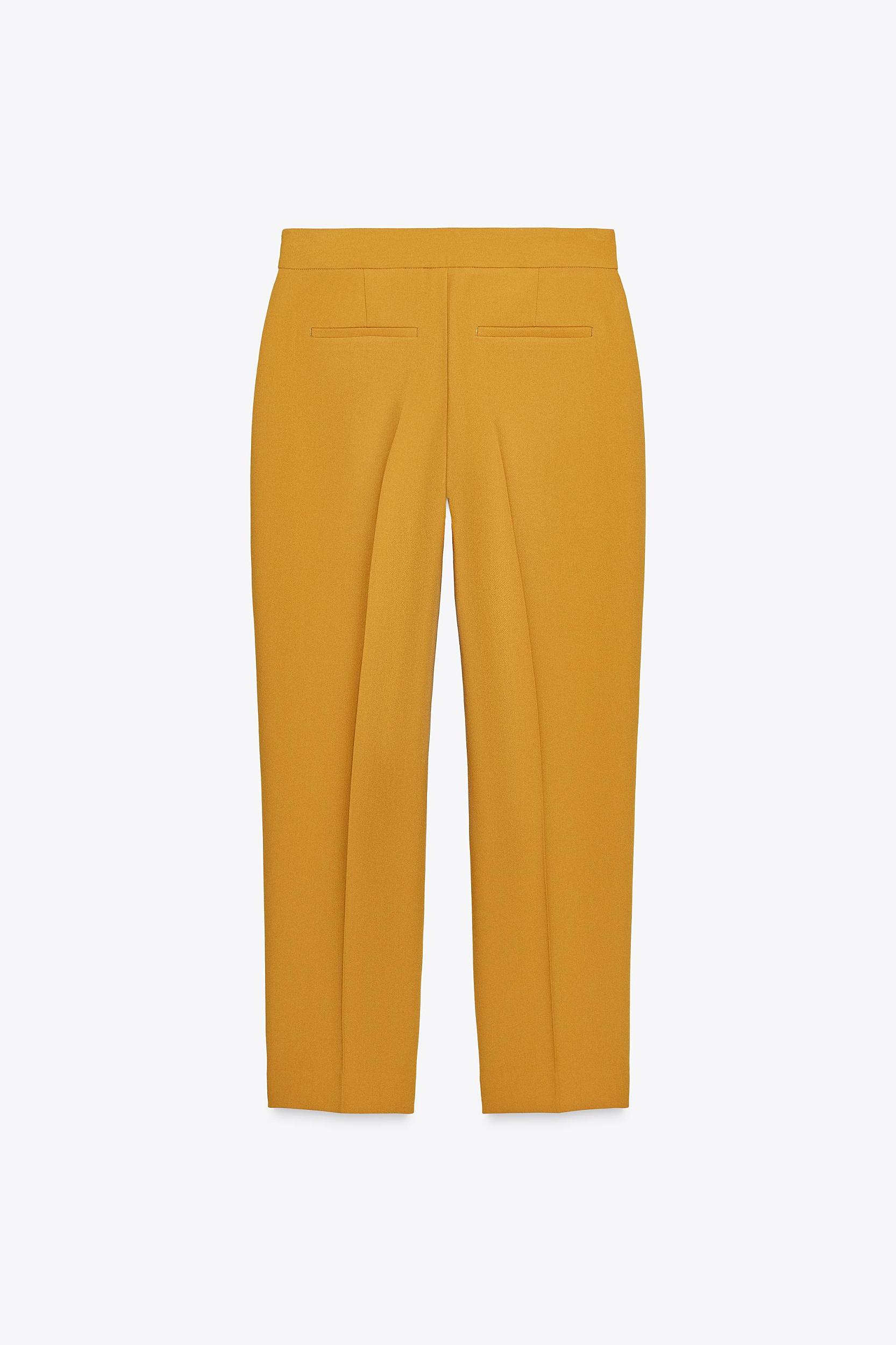 HIGH-WAISTED SLIM PANTS Product Image
