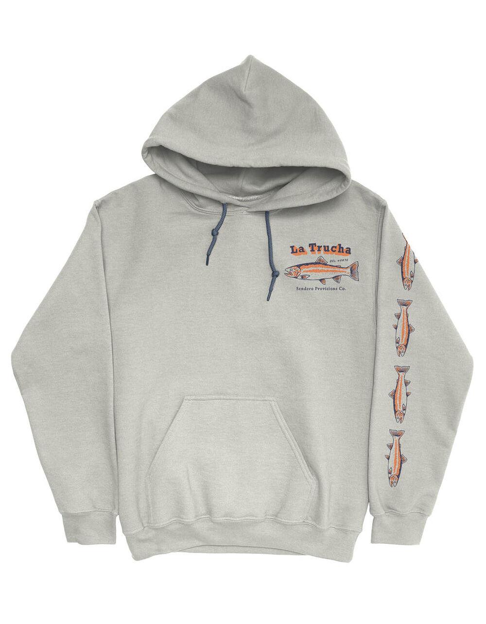 SENDERO PROVISIONS CO. Del Norte Mens Hoodie - CREAM Product Image