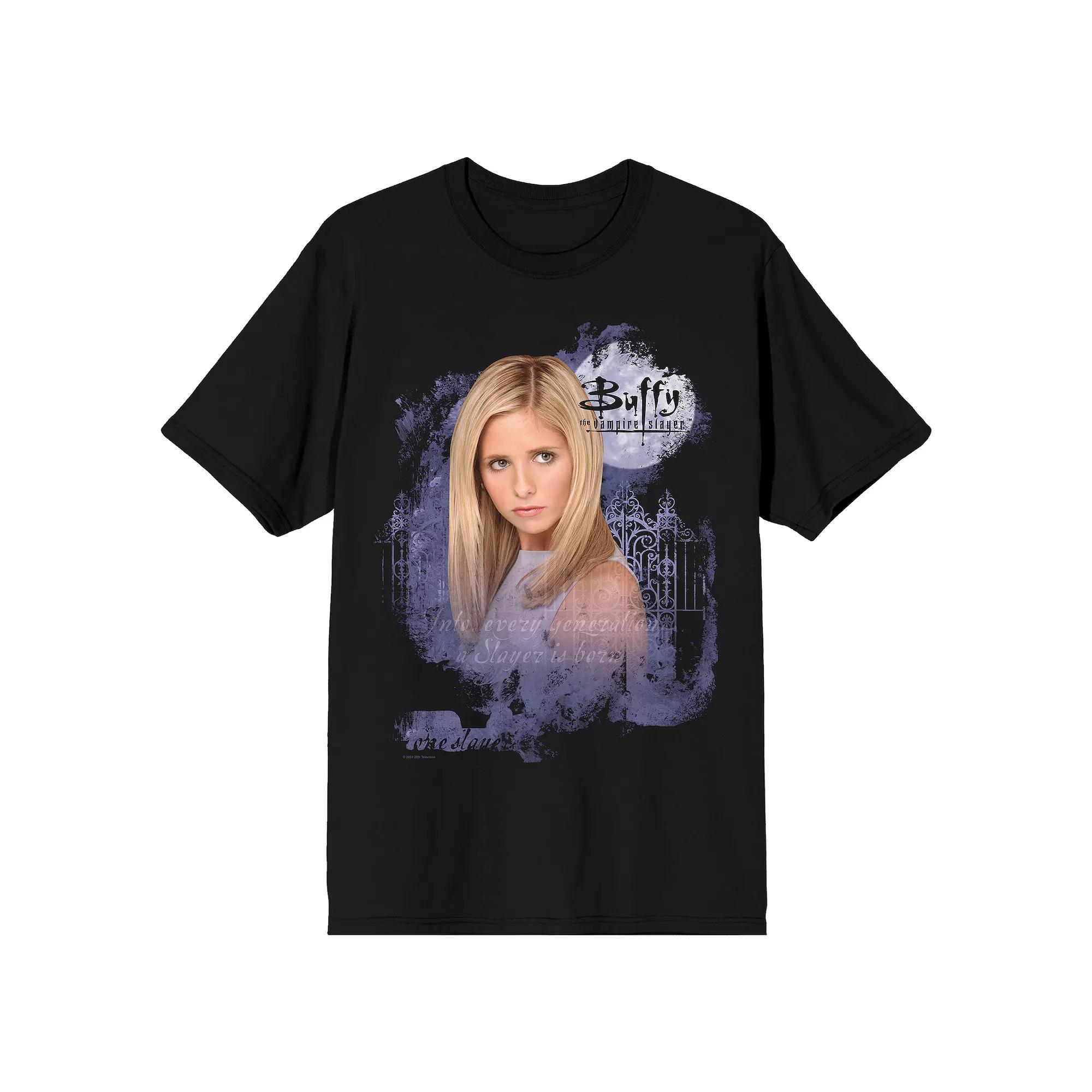 Men's Buffy The Vampire Slayer Short Sleeve Graphic Tee,  Product Image