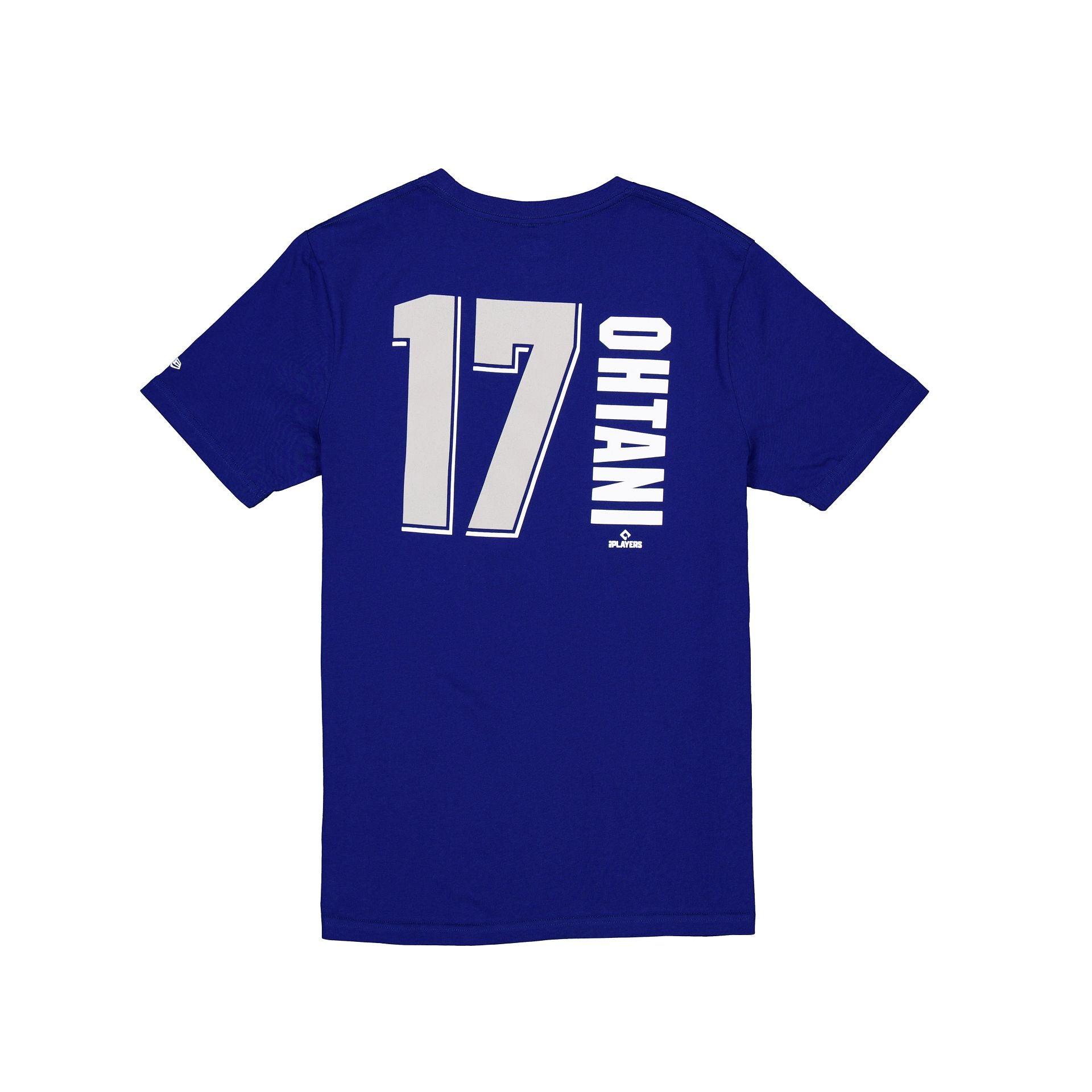 Los Angeles Dodgers Shohei Ohtani Blue T-Shirt Male Product Image
