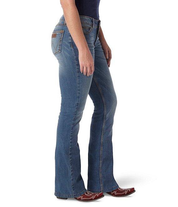 Wrangler® Mid Rise Bootcut Jeans Product Image
