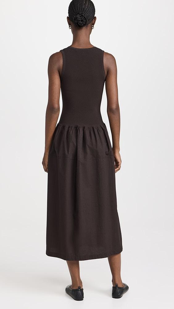 Proenza Schouler White Label Malia Dress In Peached Poplin | Shopbop Product Image