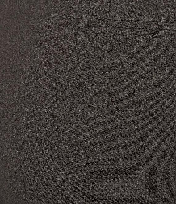 Anne Klein Extended Tab Pleated Tapered Leg Bowie Pants Product Image