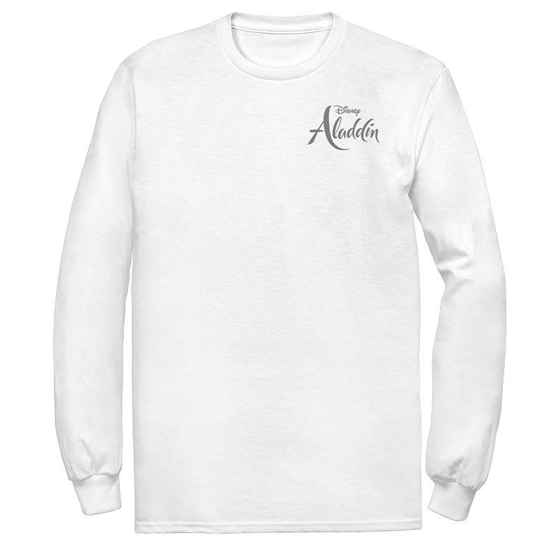 Disney's Aladdin Men's Logo Long Sleeve Graphic Tee,  Product Image