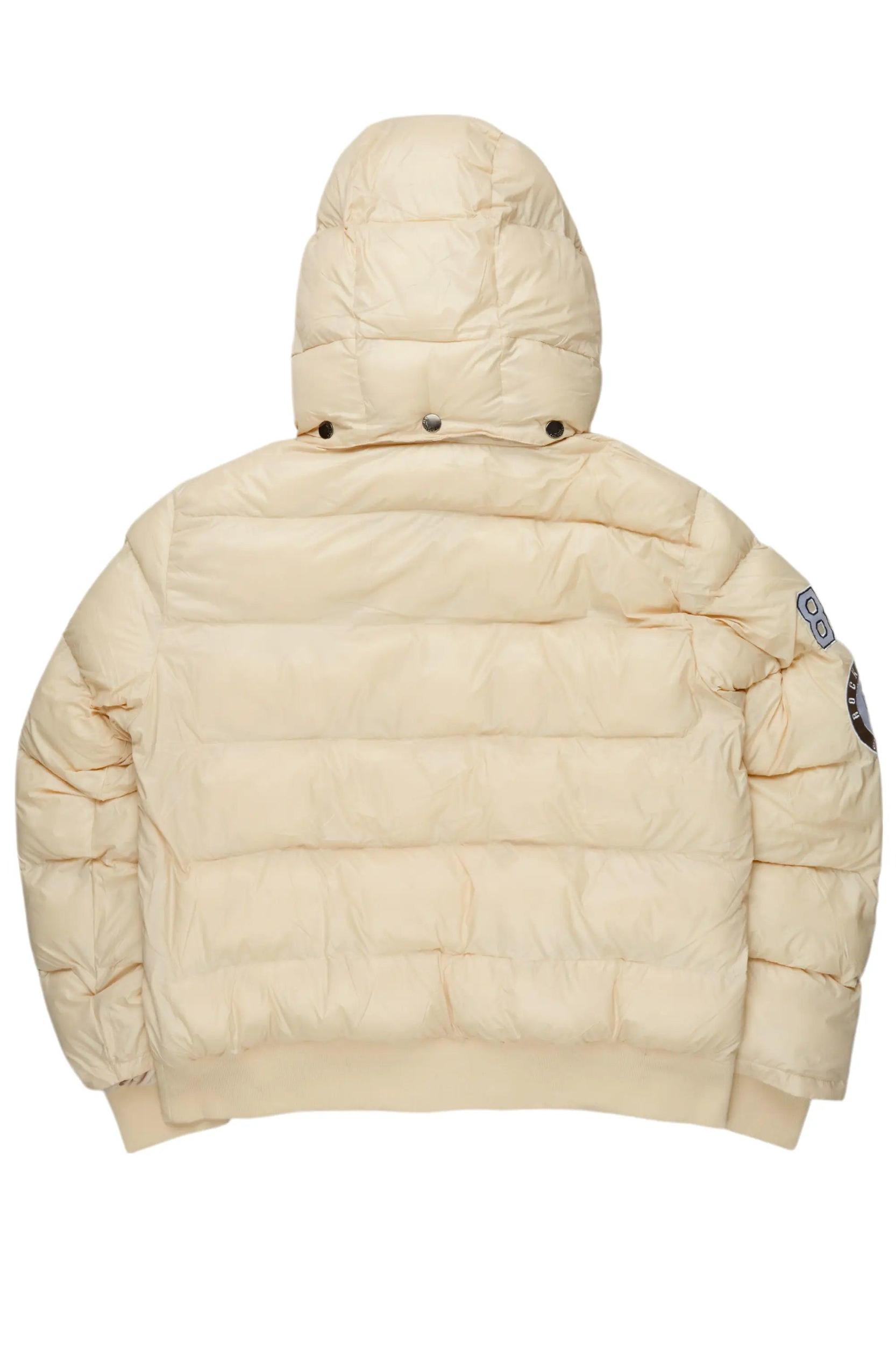 Esmeralda Beige Puffer Jacket Female Product Image