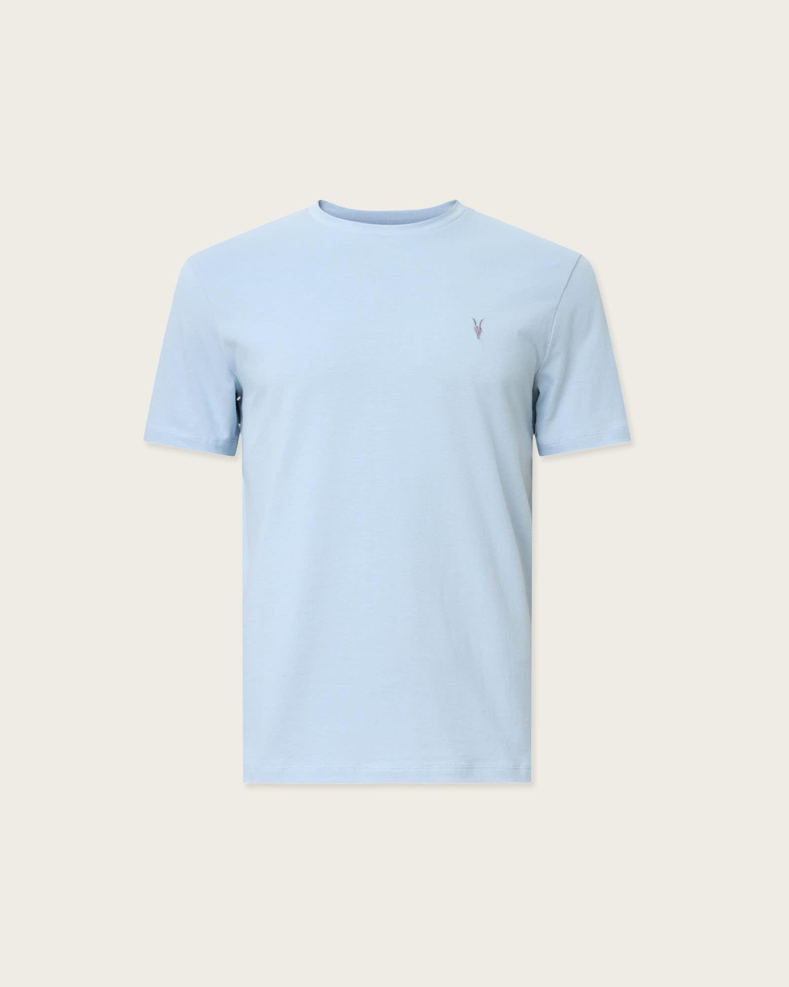 Brace Ramskull Crew Neck T-Shirt SPINEL BLUE | ALLSAINTS US Product Image