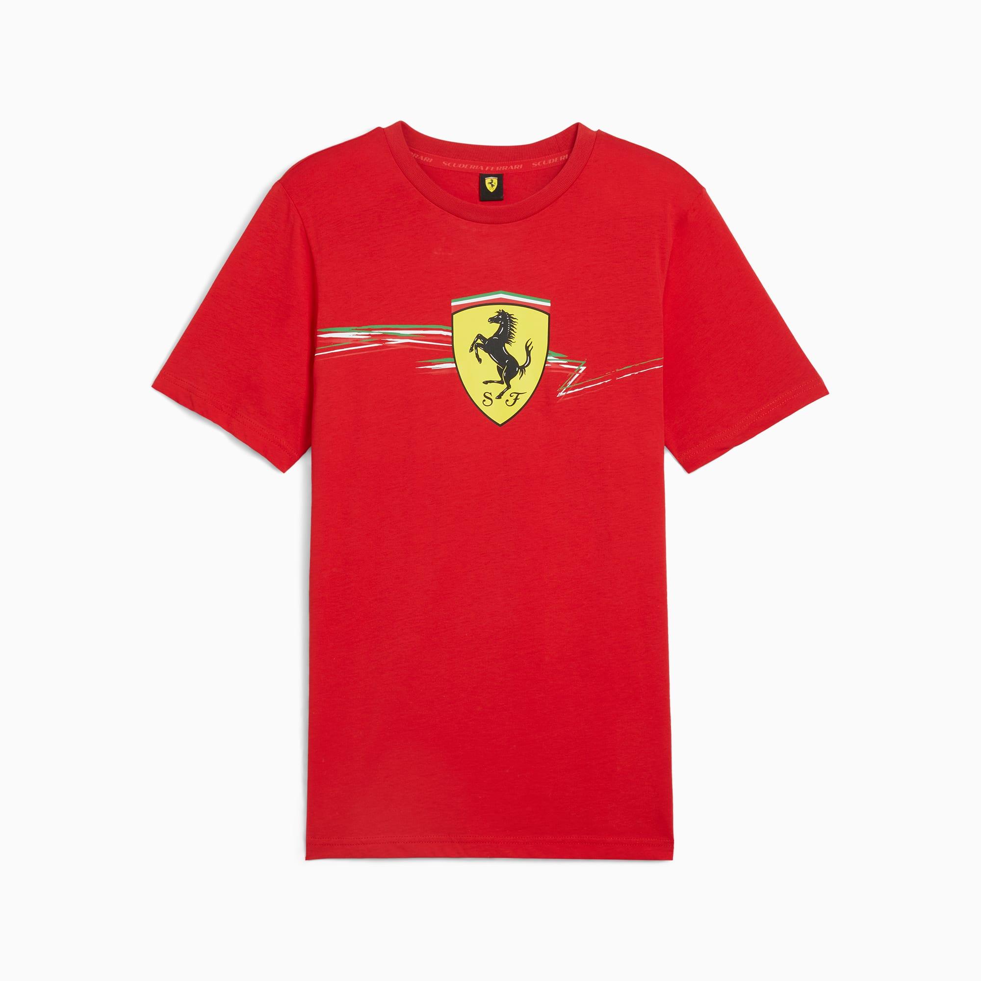 Scuderia Ferrari Race Big Shield Men's Tee Product Image