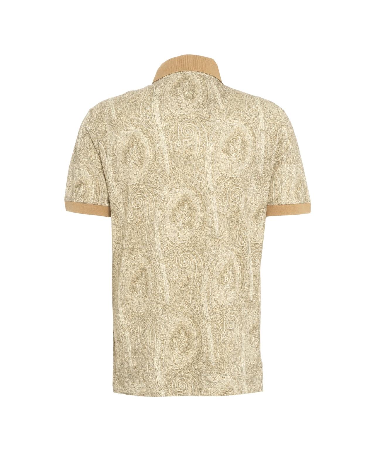 Polo shirt with paisley print Product Image