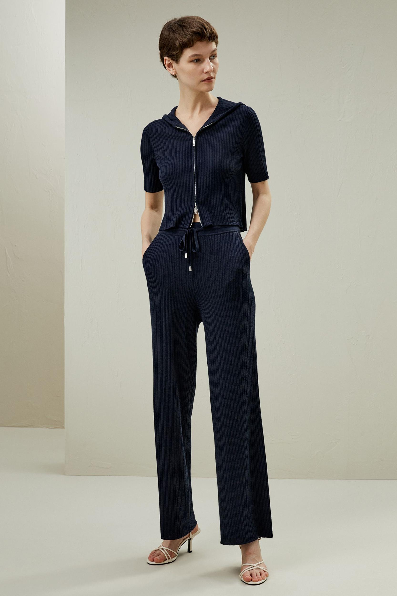 Oasis Knit Hoodie Product Image