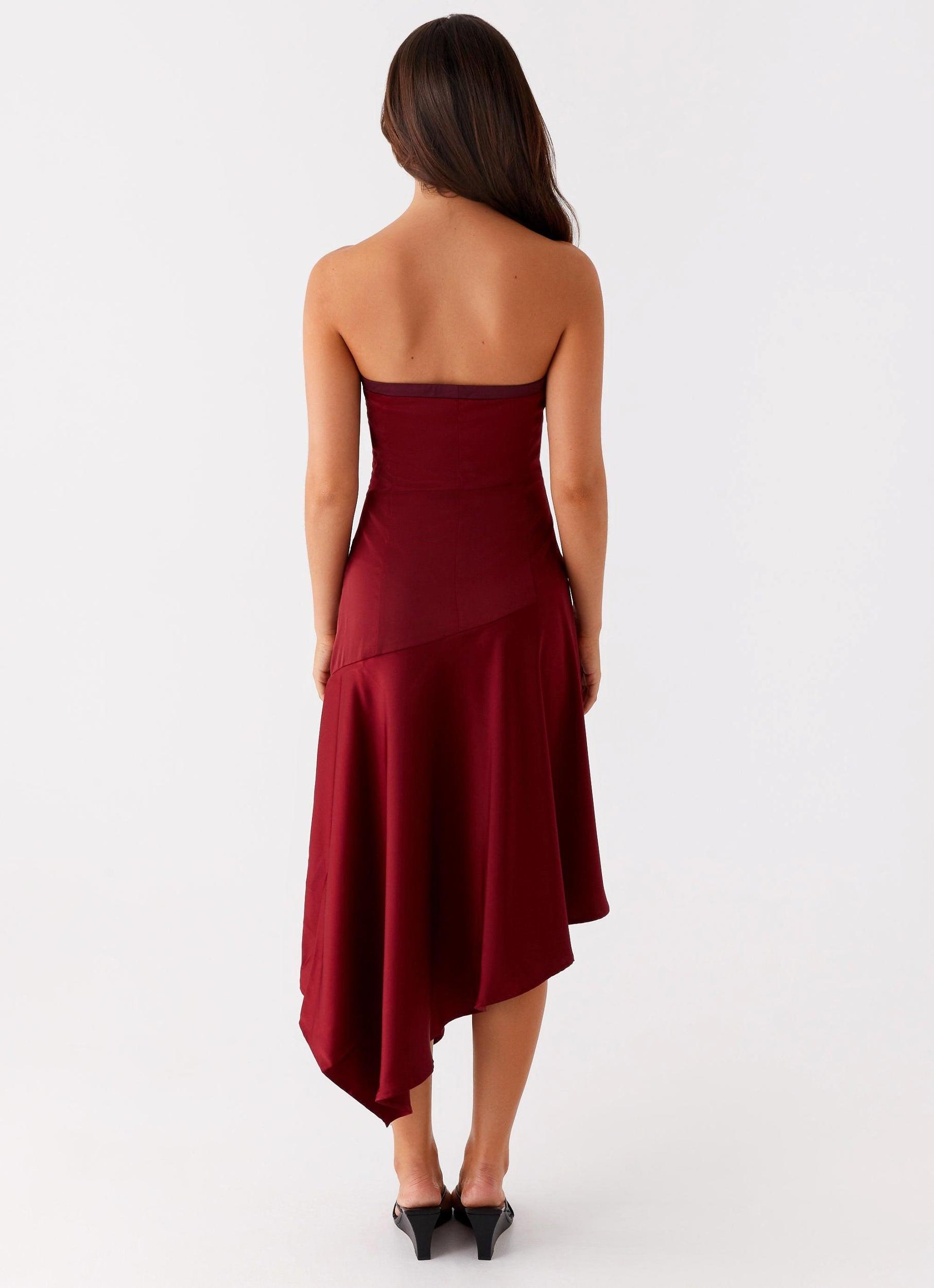 Matisse Midi Dress - Red Product Image