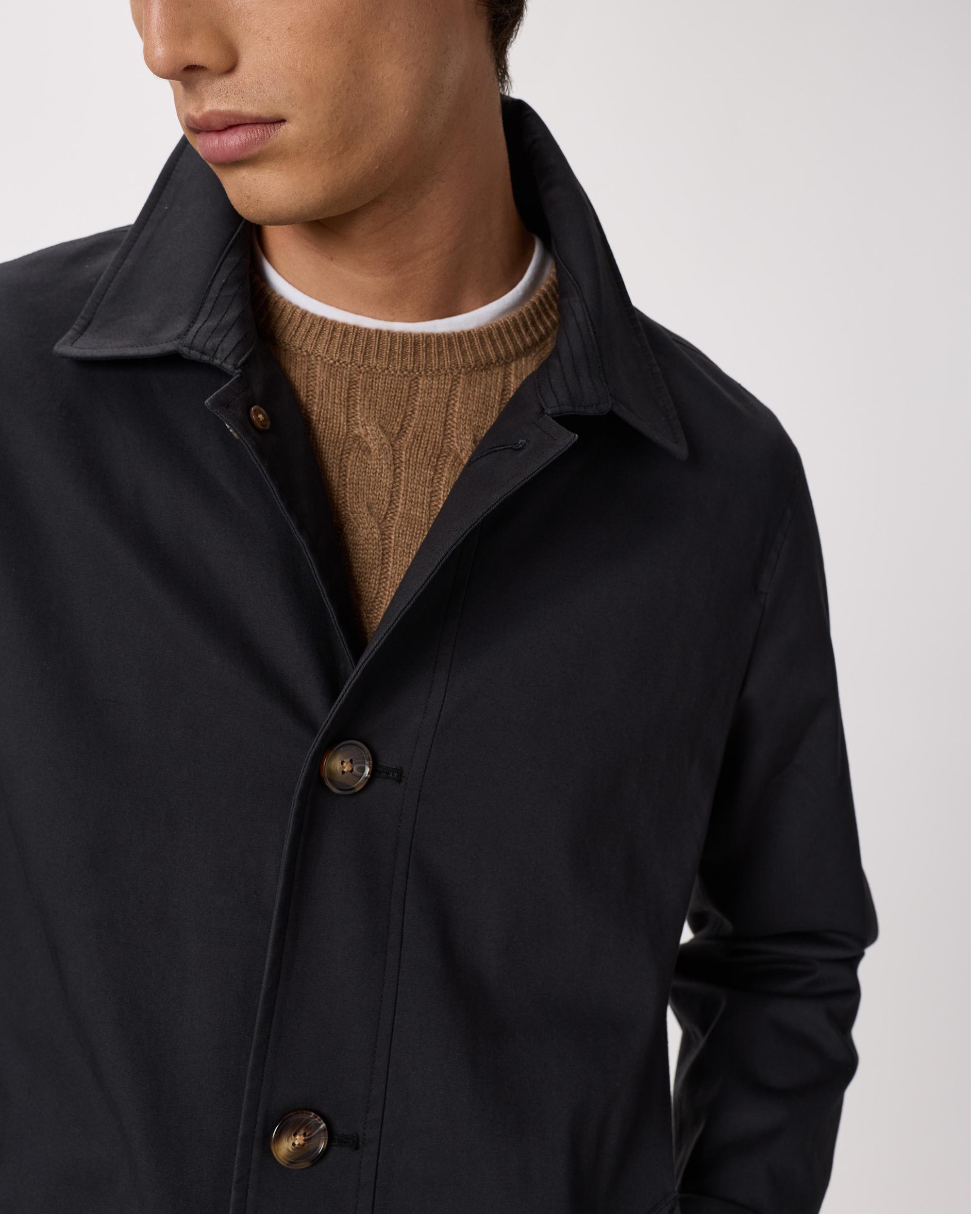 Quince | Men's Comfort Stretch Trench Coat Organic Cotton Product Image