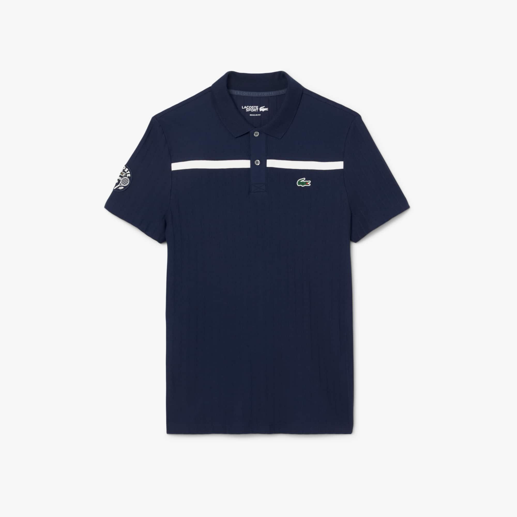 Ultra Dry Badge Accent Tennis Heritage Polo Shirt Product Image