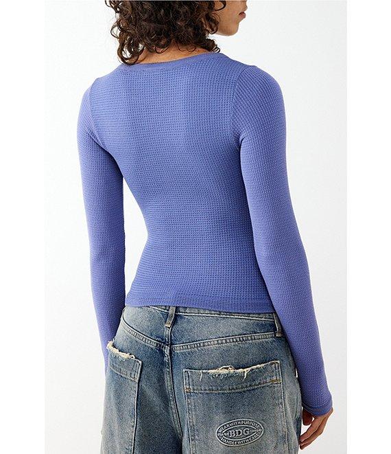 BDG Urban Outfitters Long Sleeve Knockout Top Product Image