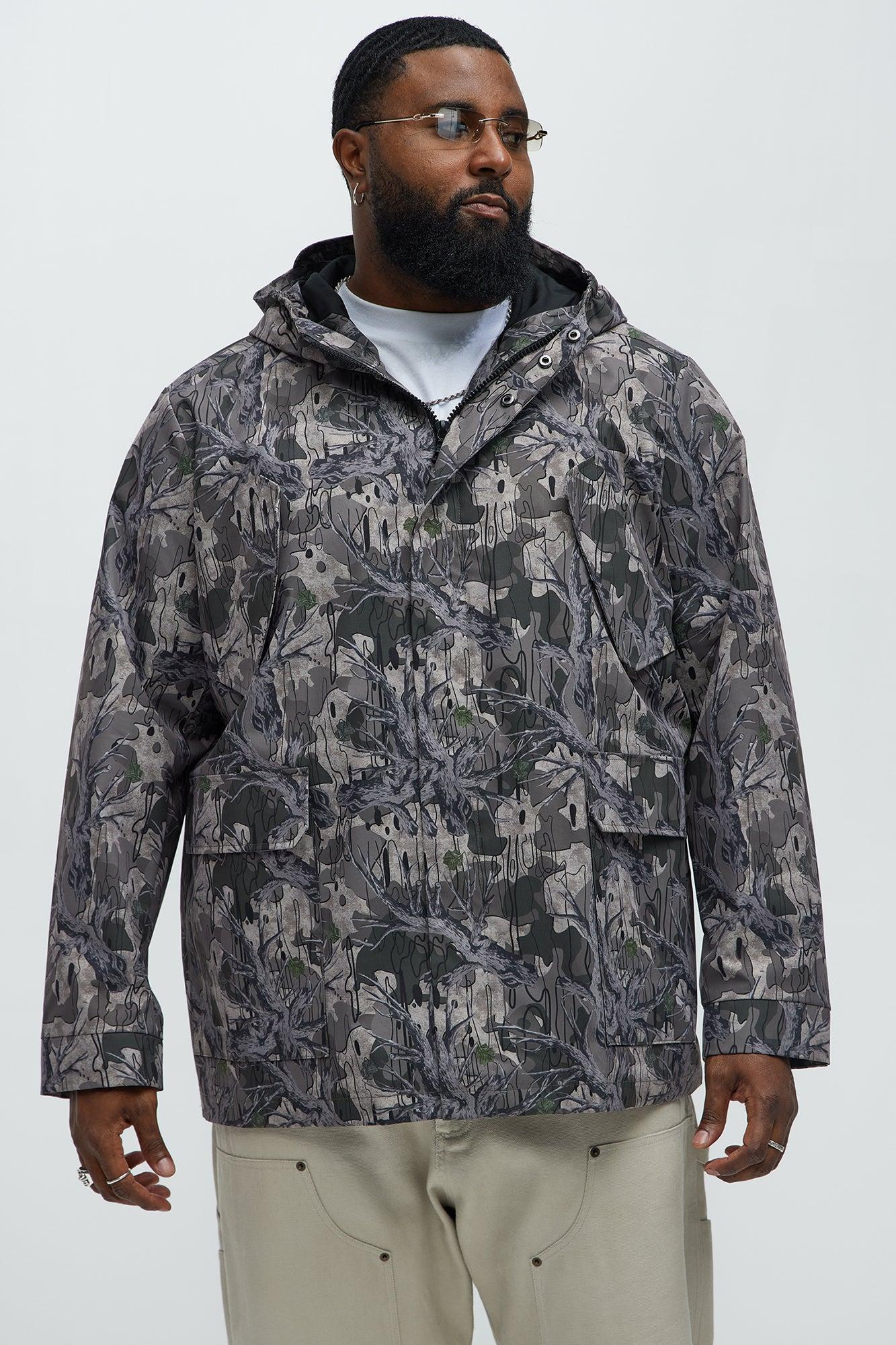 Harrow Hunting Zip Hooded Jackets - Camouflage Product Image