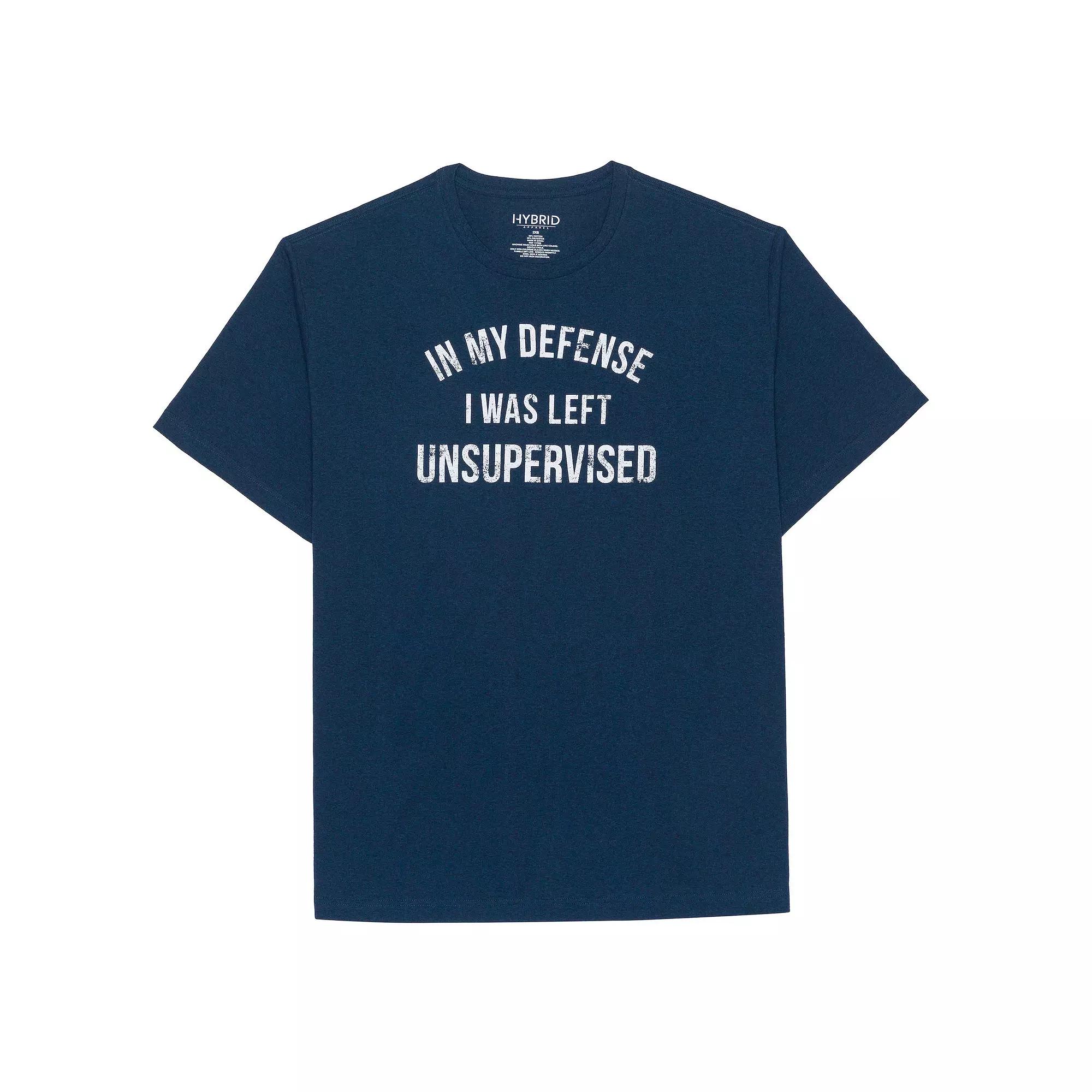 Big & Tall "In My Defense" Graphic Tee, Men's,  Product Image