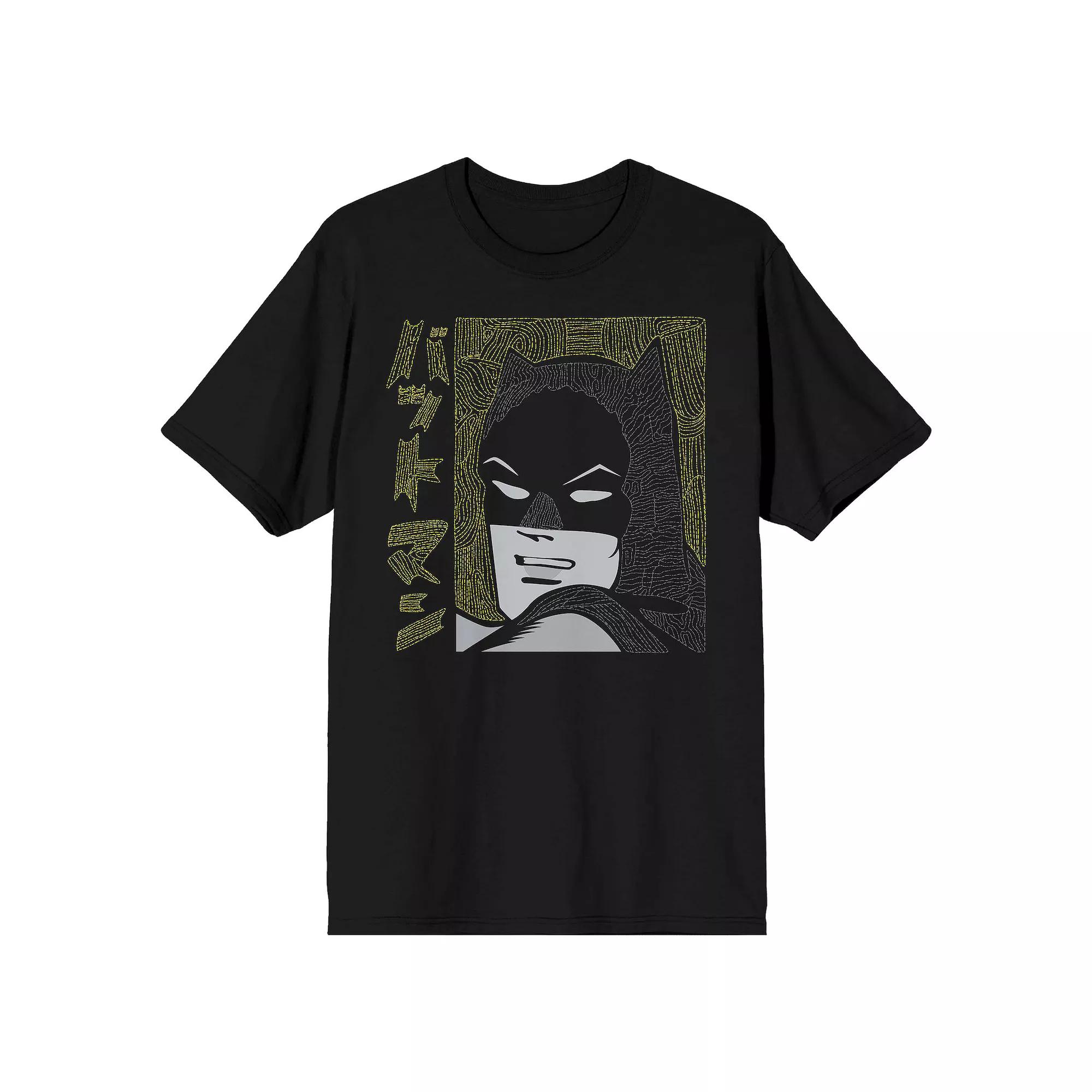 Men's Batman Batmanga Face Tee,  Product Image