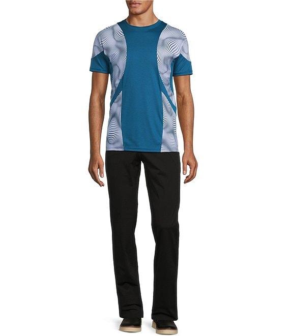 Murano Interdimensional Collection Slim Fit Pieced Short Sleeve Crew Neck T-Shirt Product Image