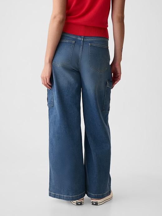 High Rise Stride Wide-Leg Jeans Product Image