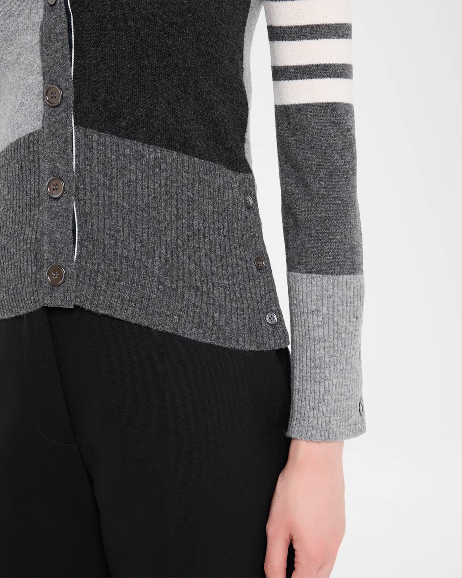 Fun Mix Cashmere V-Neck Cardigan Product Image