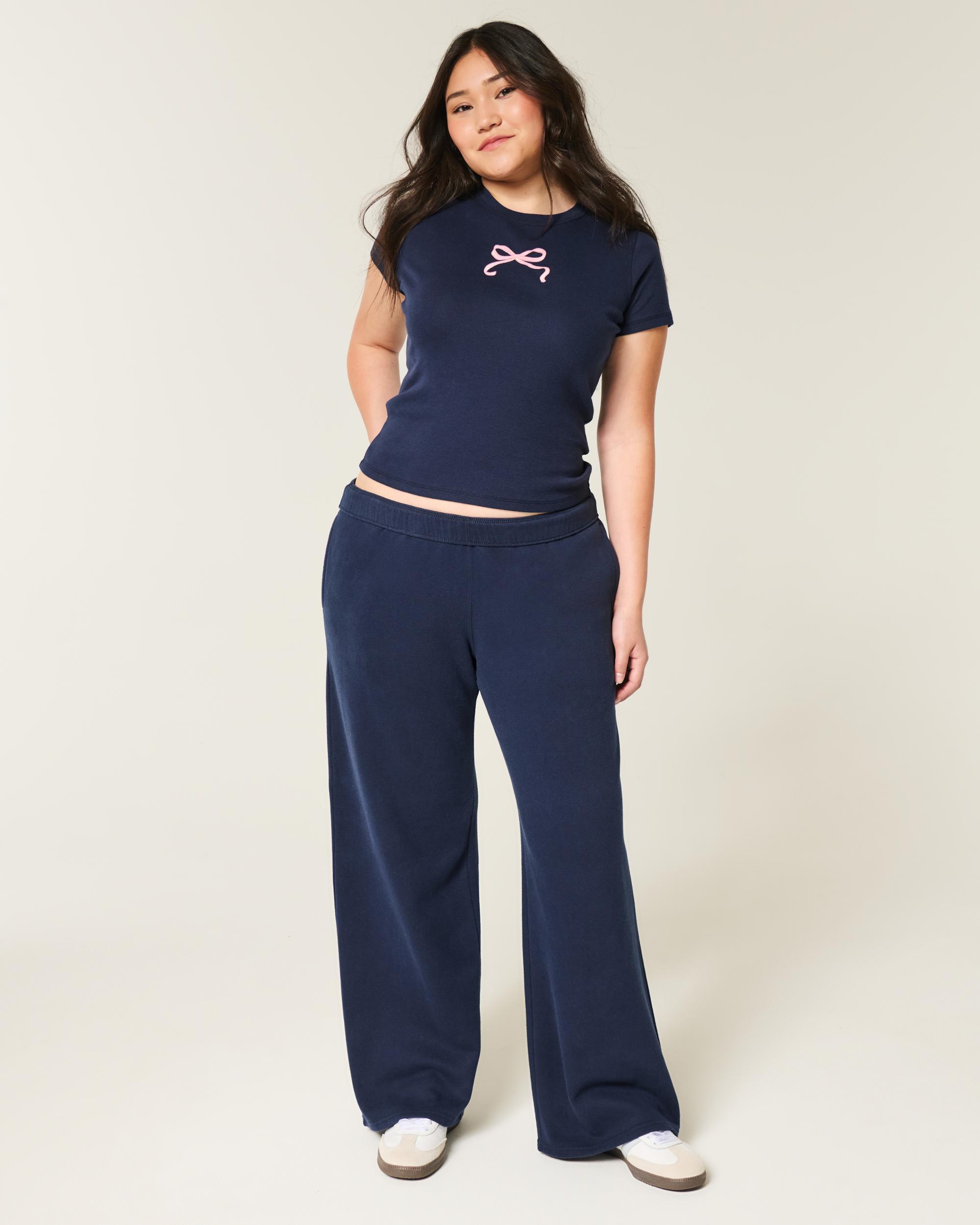 Wide-Leg Sweatpants Product Image